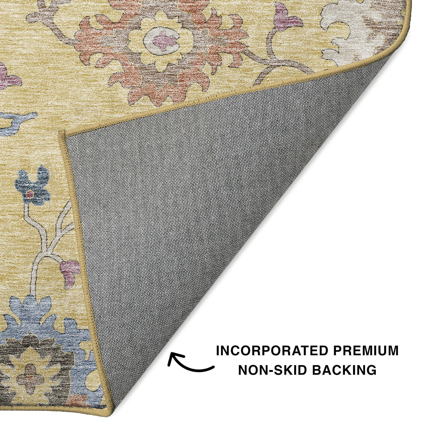 Machine Made Hatay HY4 Gold - Dalyn Rugs