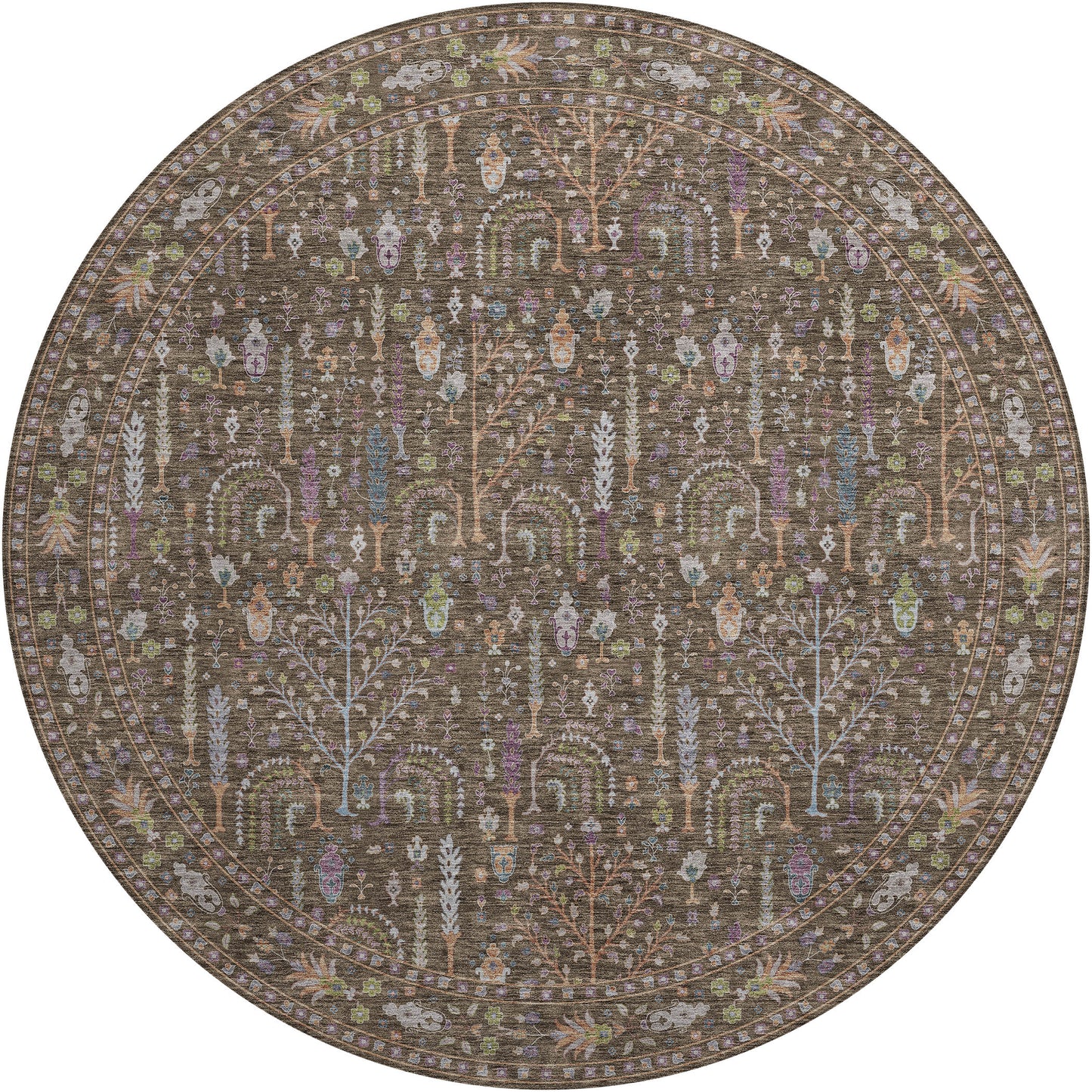 Machine Made Hatay HY5 Brown - Dalyn Rugs