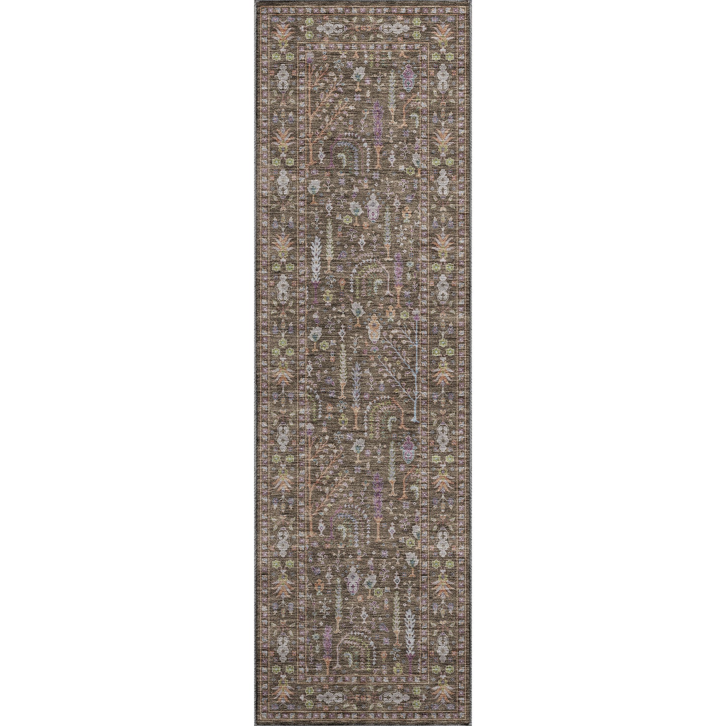 Machine Made Hatay HY5 Brown - Dalyn Rugs