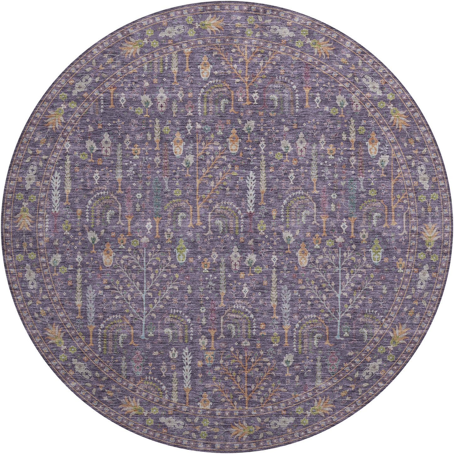 Machine Made Hatay HY5 Eggplant - Dalyn Rugs