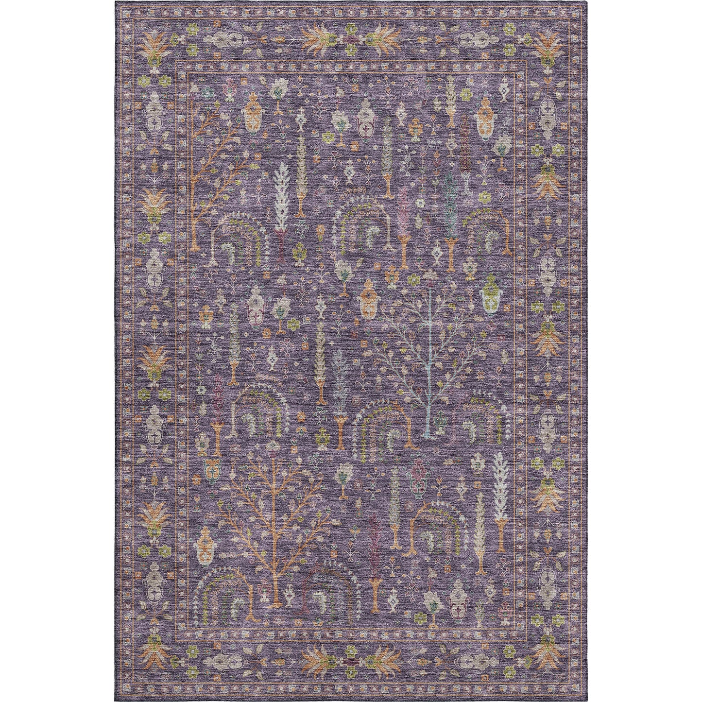Machine Made Hatay HY5 Eggplant - Dalyn Rugs