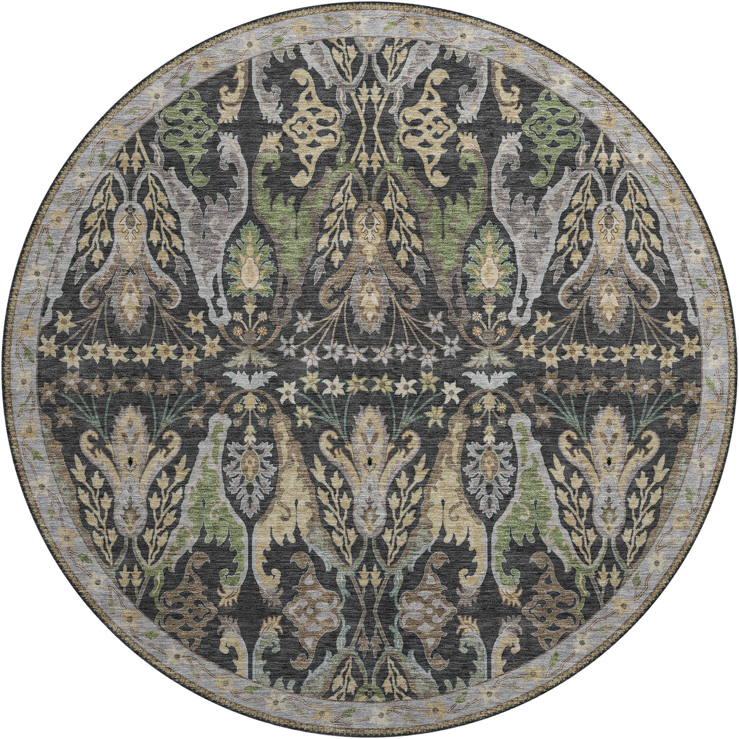 Machine Made Hatay HY6 Black - Dalyn Rugs