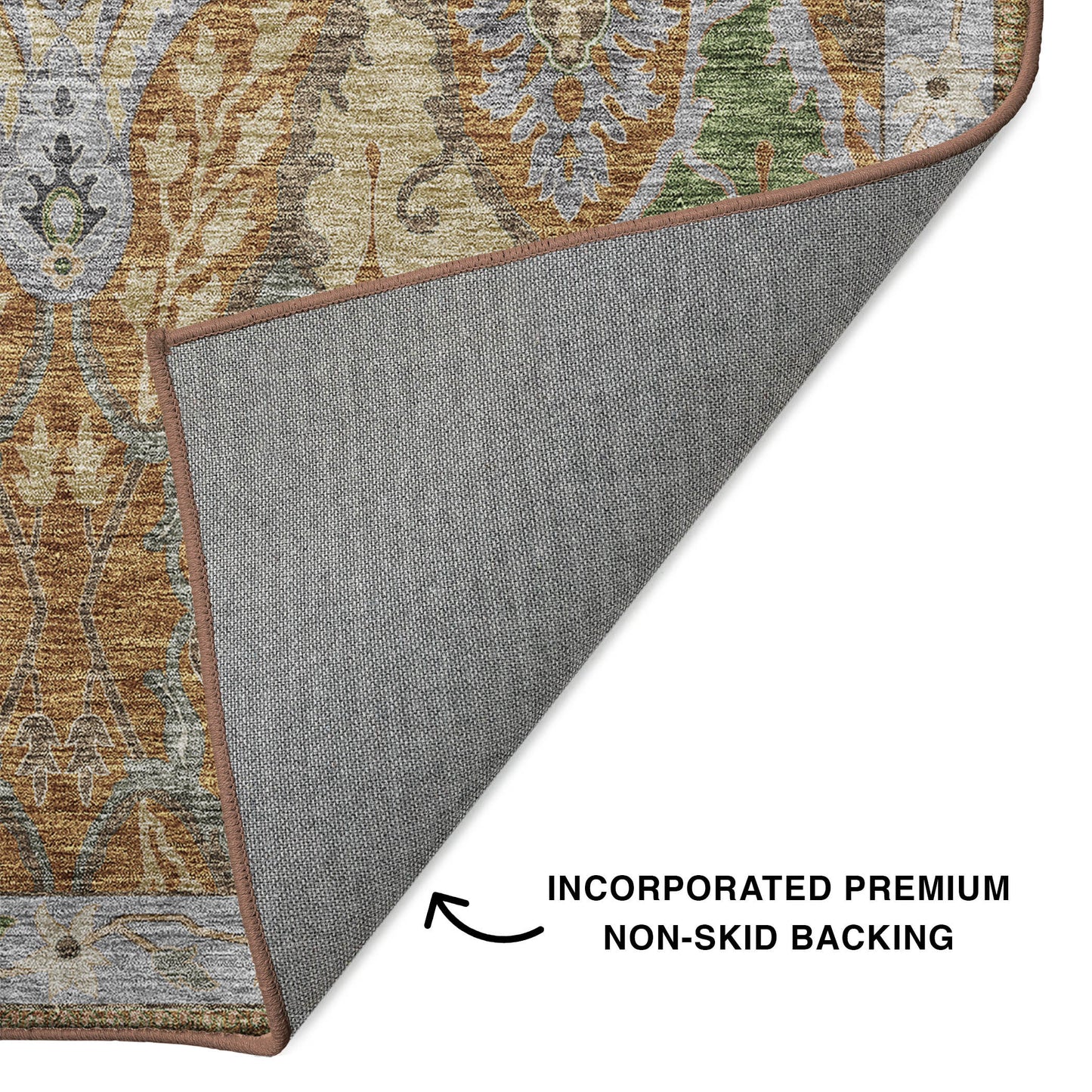 Machine Made Hatay HY6 Copper - Dalyn Rugs