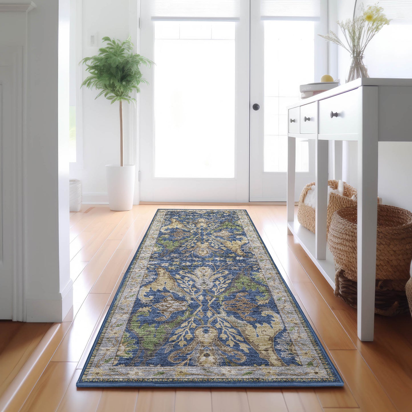 Machine Made Hatay HY6 Navy - Dalyn Rugs