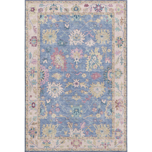 Machine Made Hatay HY7 Blue - Dalyn Rugs