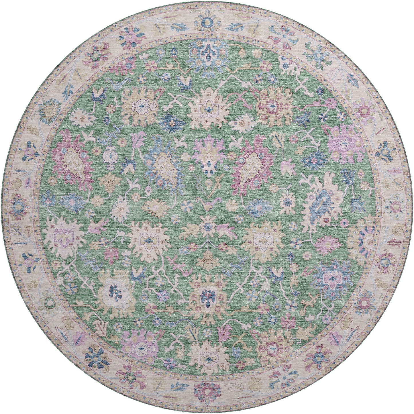 Machine Made Hatay HY7 Lime - Dalyn Rugs