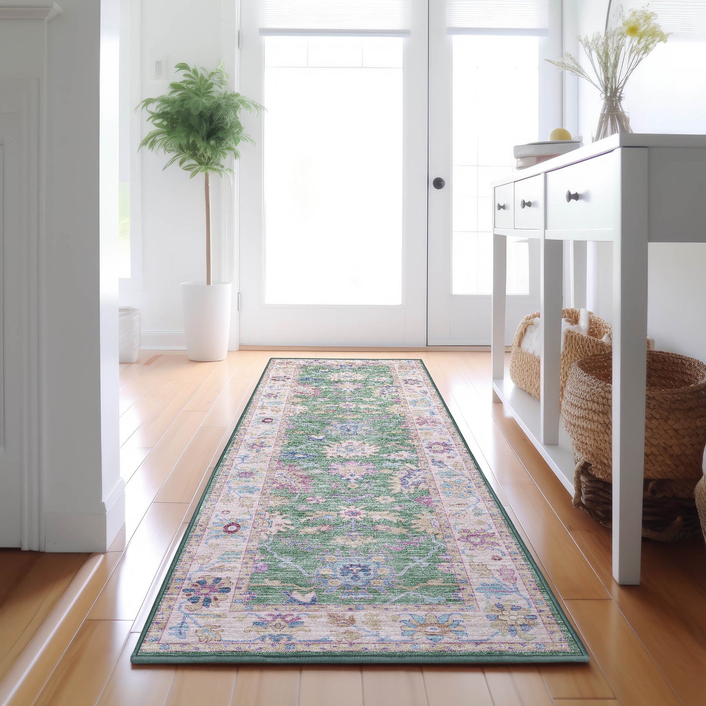 Machine Made Hatay HY7 Lime - Dalyn Rugs