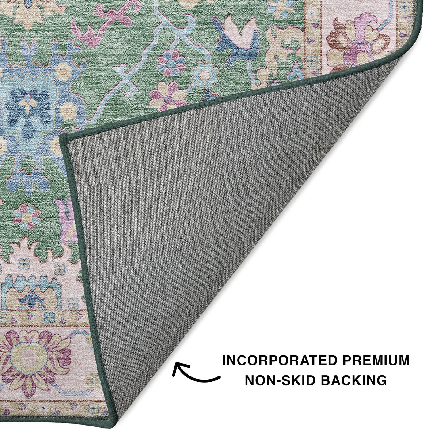 Machine Made Hatay HY7 Lime - Dalyn Rugs