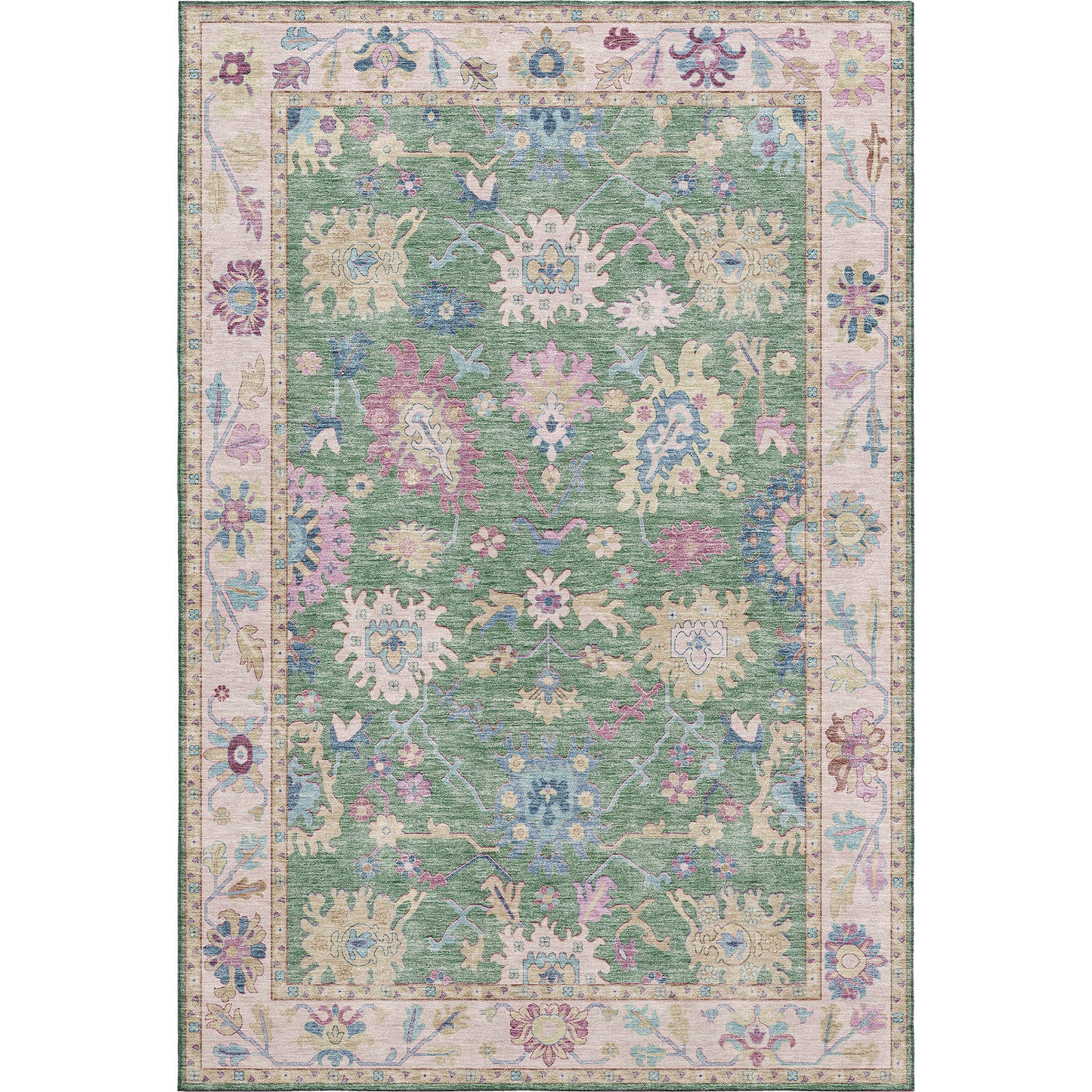 Machine Made Hatay HY7 Lime - Dalyn Rugs