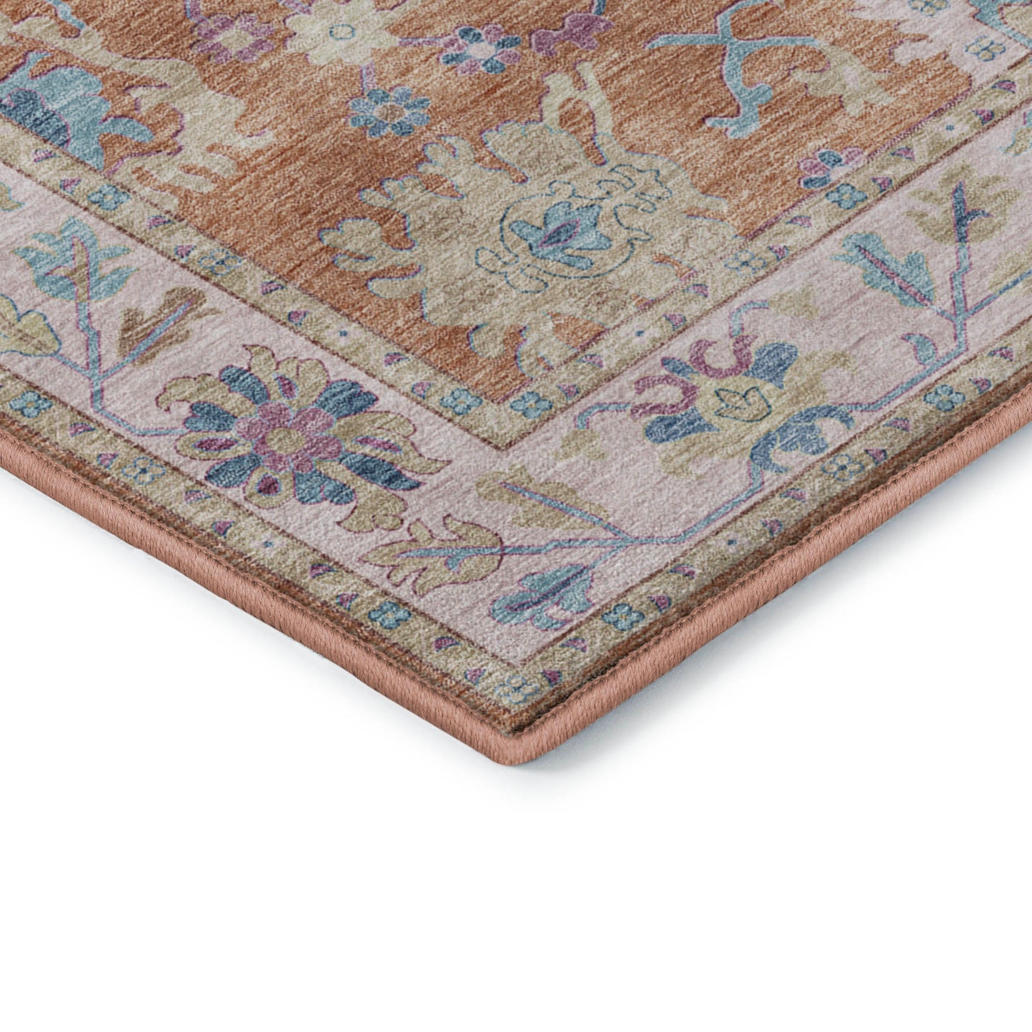 Machine Made Hatay HY7 Orange - Dalyn Rugs