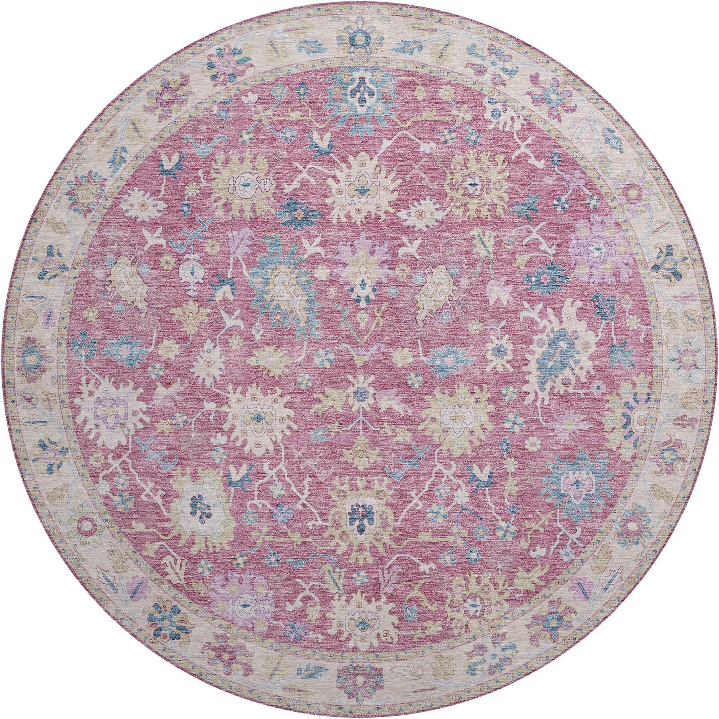 Machine Made Hatay HY7 Pink - Dalyn Rugs