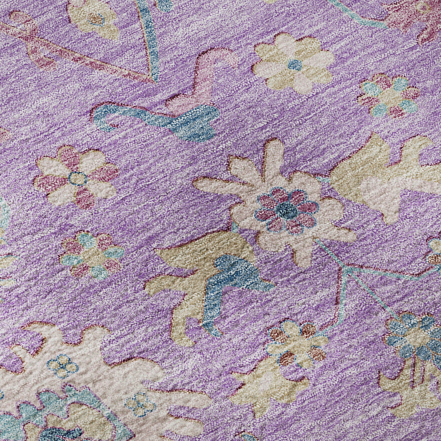 Machine Made Hatay HY7 Purple - Dalyn Rugs