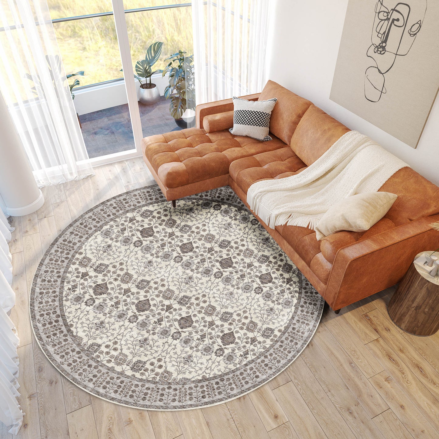 Machine Made Hatay HY8 Ivory - Dalyn Rugs