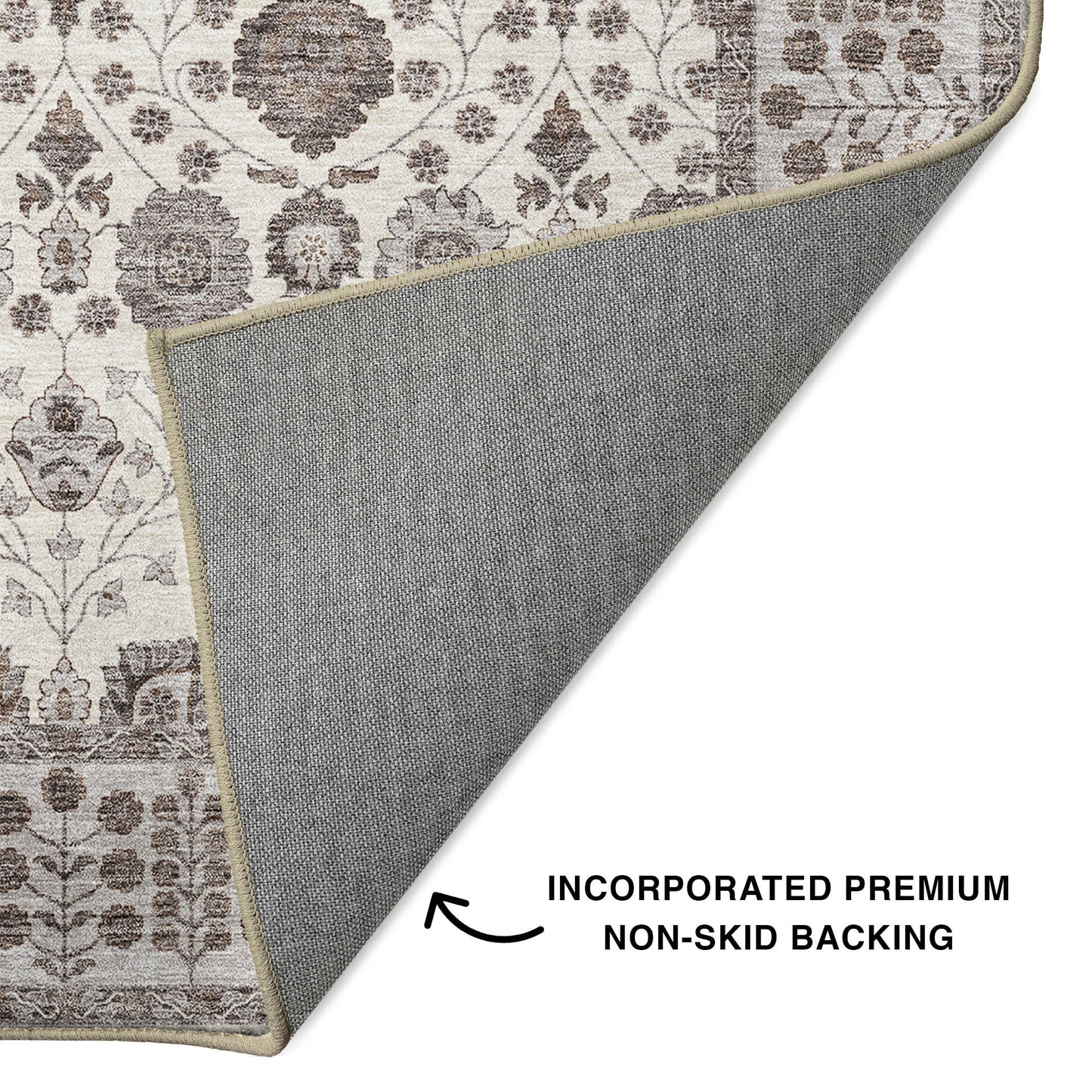 Machine Made Hatay HY8 Ivory - Dalyn Rugs