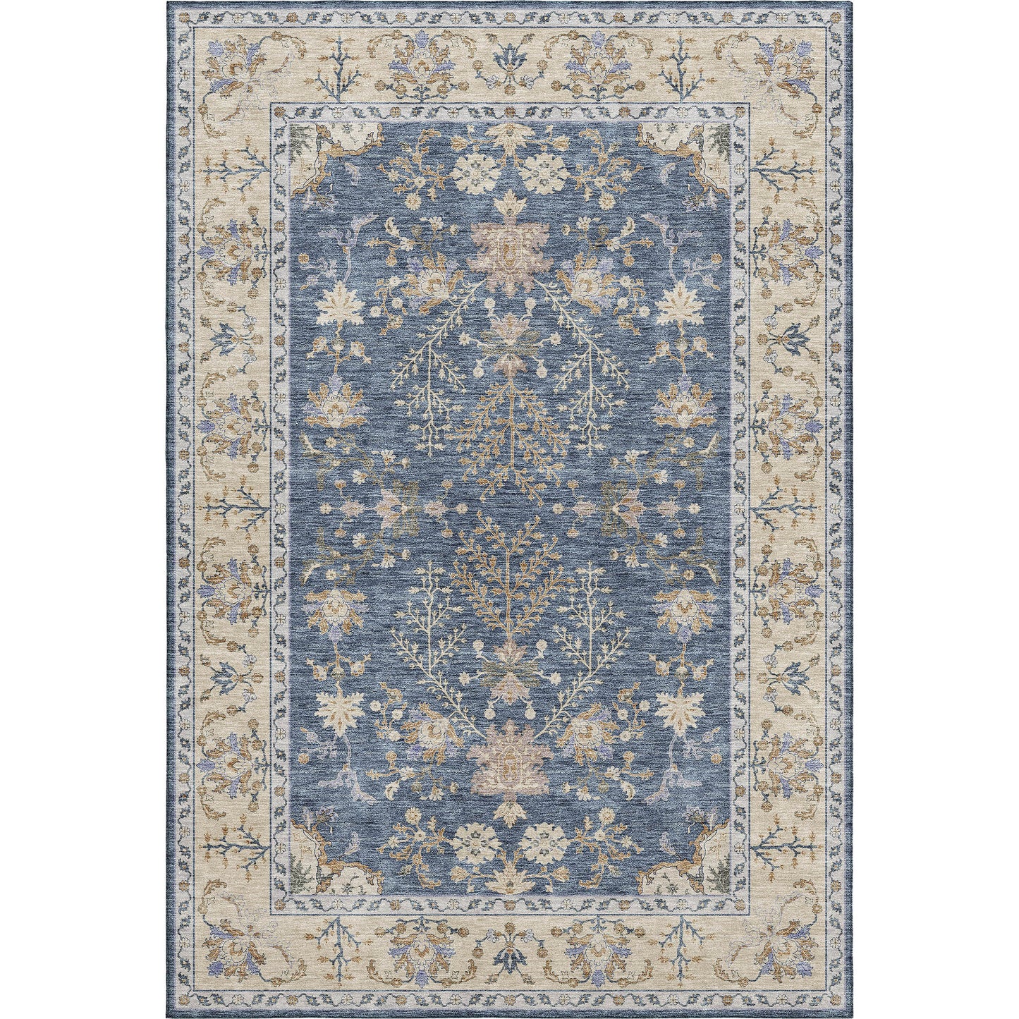 Machine Made Hatay HY9 Blue - Dalyn Rugs