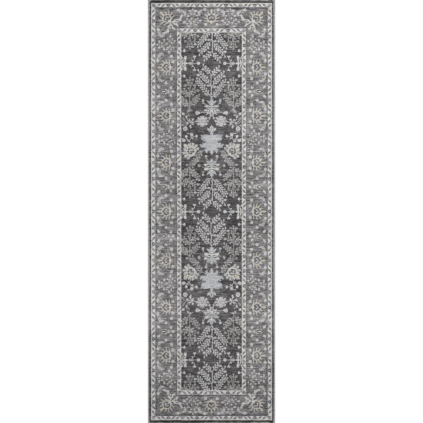 Machine Made Hatay HY9 Charcoal - Dalyn Rugs