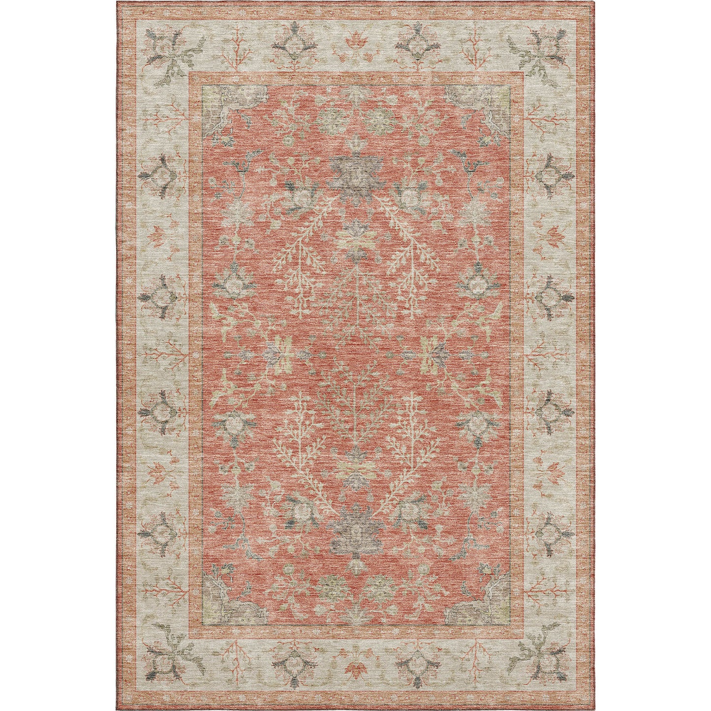 Machine Made Hatay HY9 Coral - Dalyn Rugs