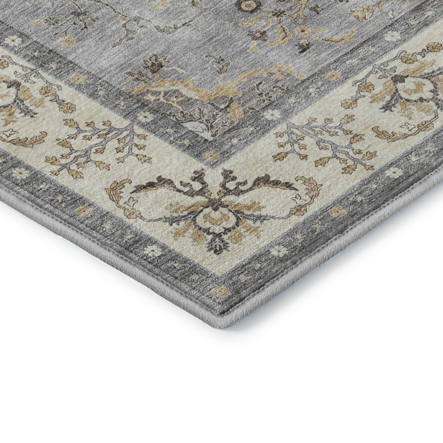 Machine Made Hatay HY9 Gray - Dalyn Rugs