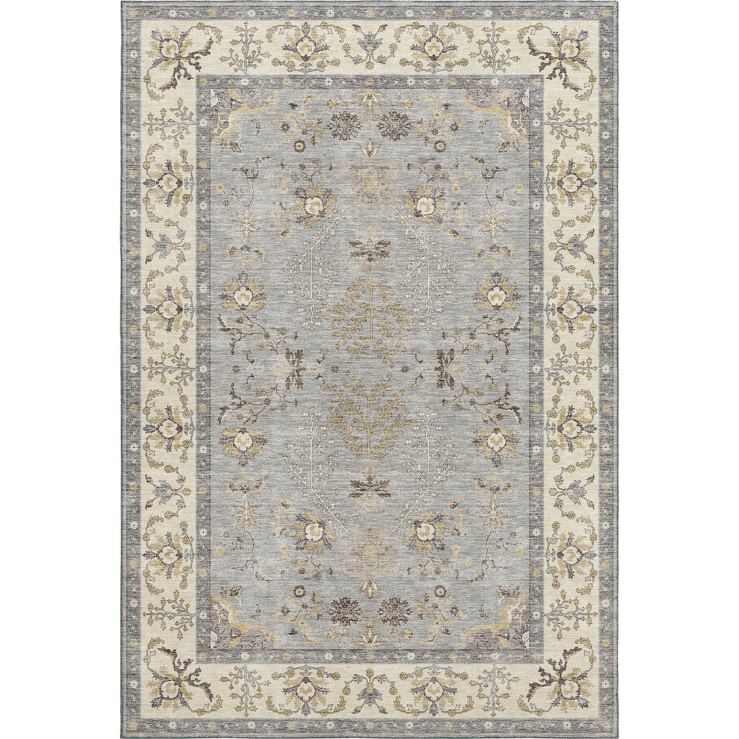 Machine Made Hatay HY9 Gray - Dalyn Rugs