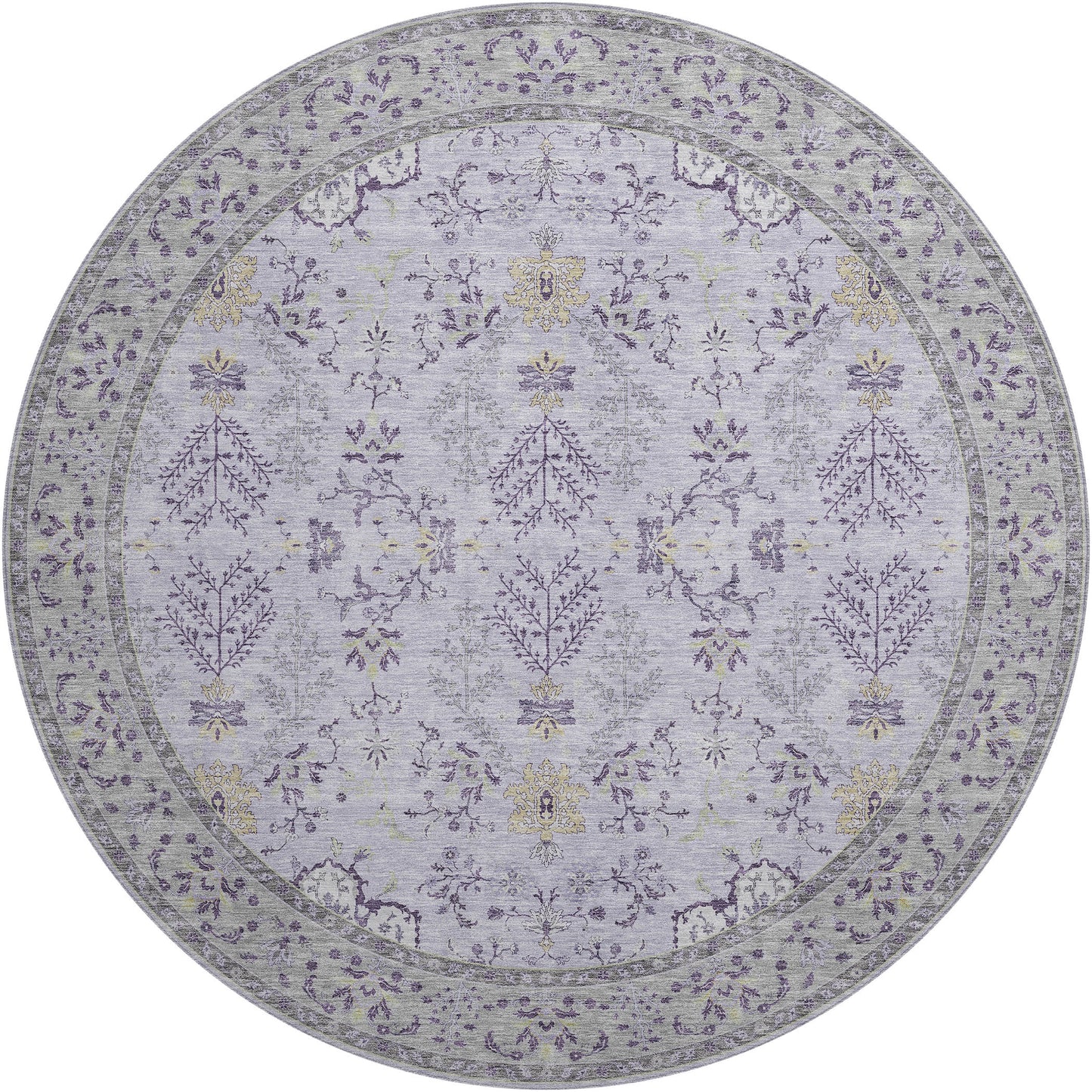 Machine Made Hatay HY9 Lavender - Dalyn Rugs