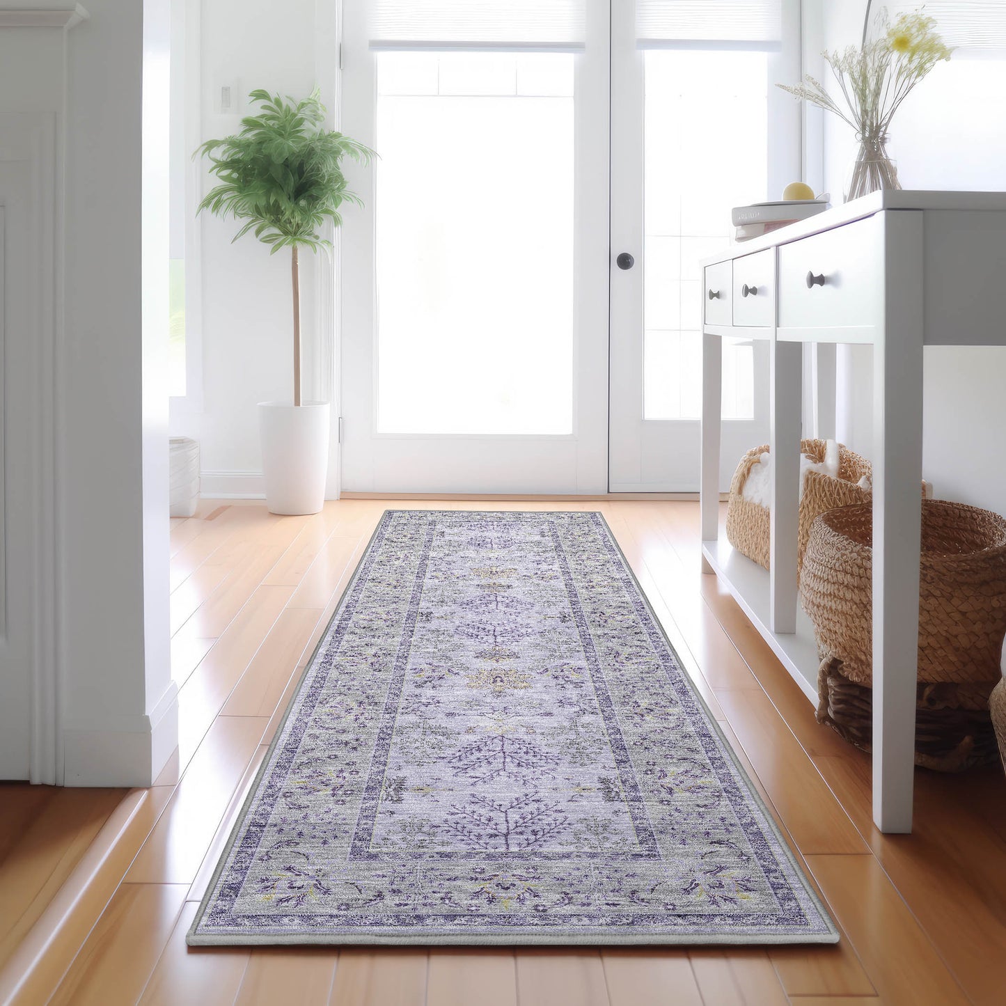 Machine Made Hatay HY9 Lavender - Dalyn Rugs