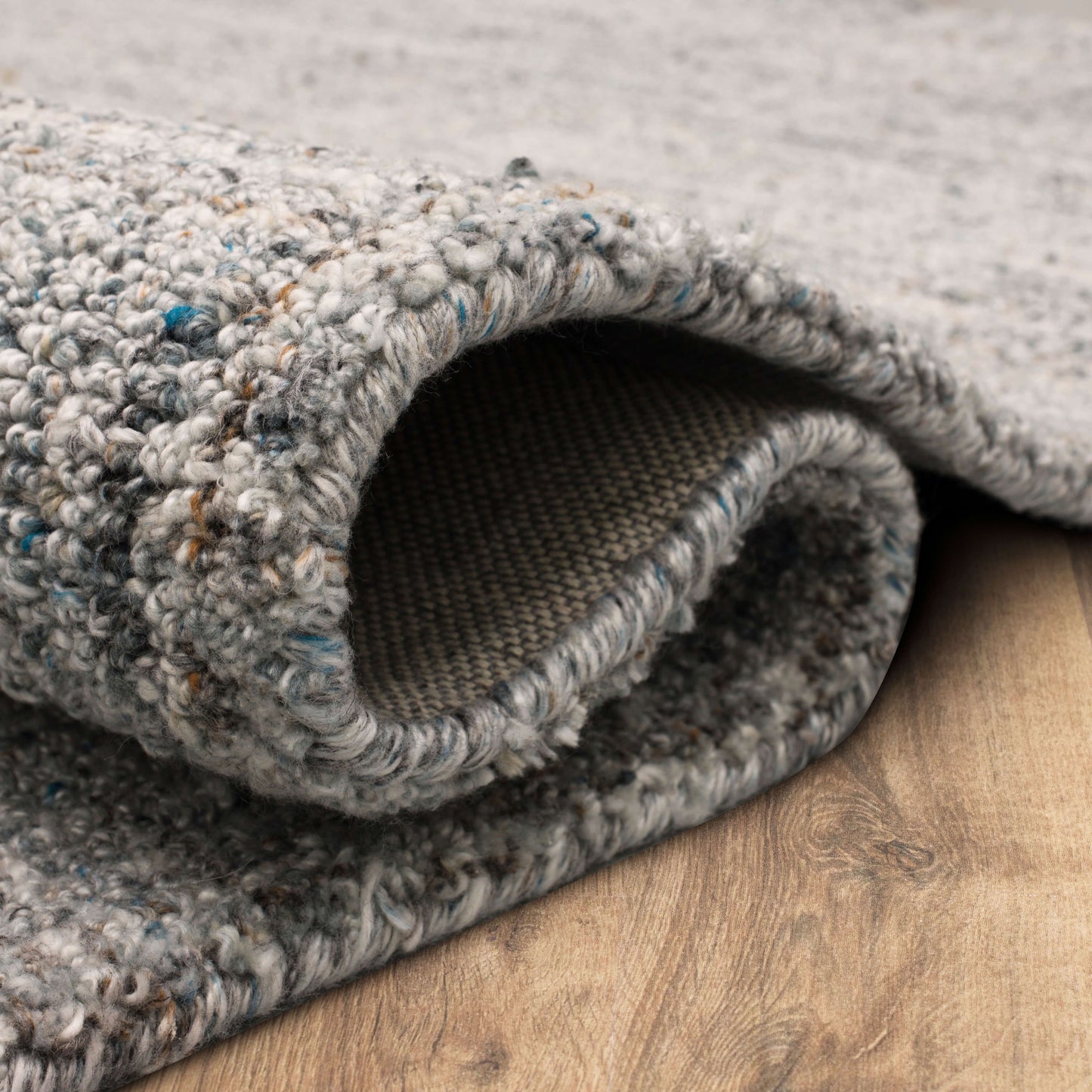 Haberdasher Silver Area Rug - Karastan