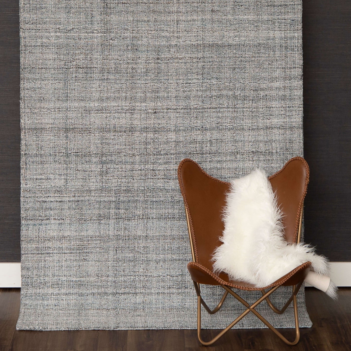 Haberdasher Silver Area Rug - Karastan