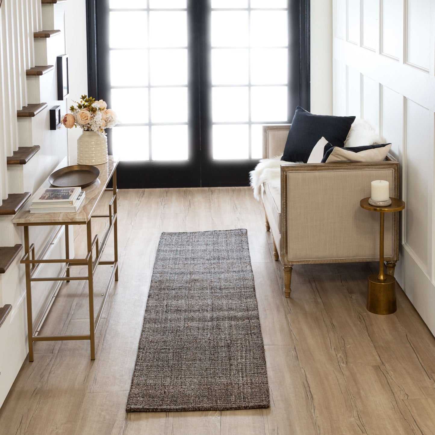 Haberdasher Graphite Area Rug - Karastan