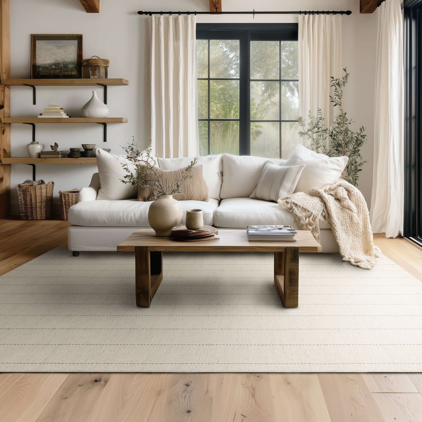 Harrington Beige Area Rug - Karastan