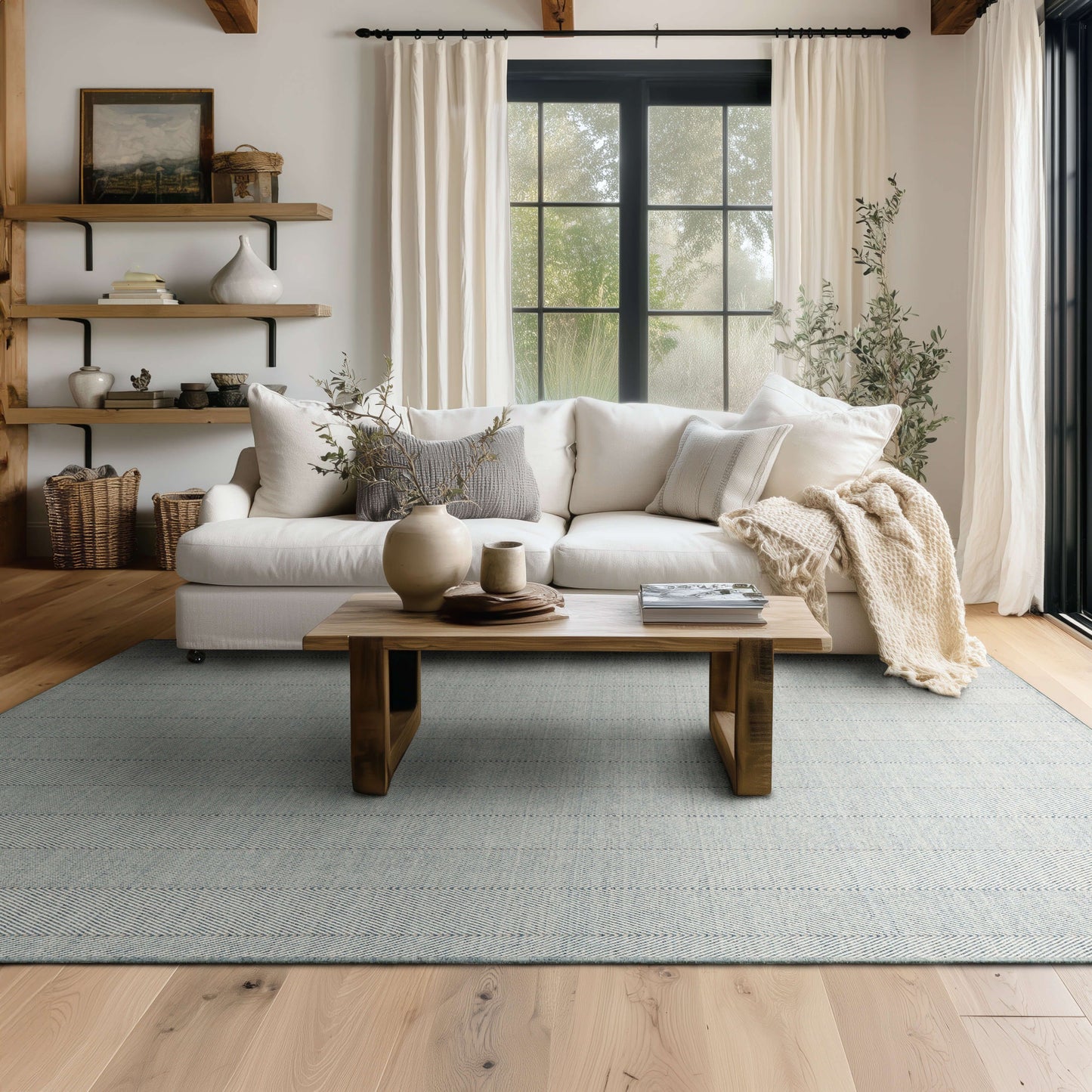 Harrington Blue Area Rug - Karastan