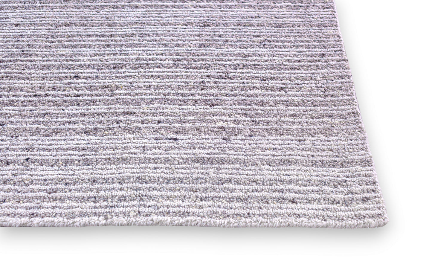 Hayden 8052 Ivory Grey Hand Knotted Performance Area Rug - KAS