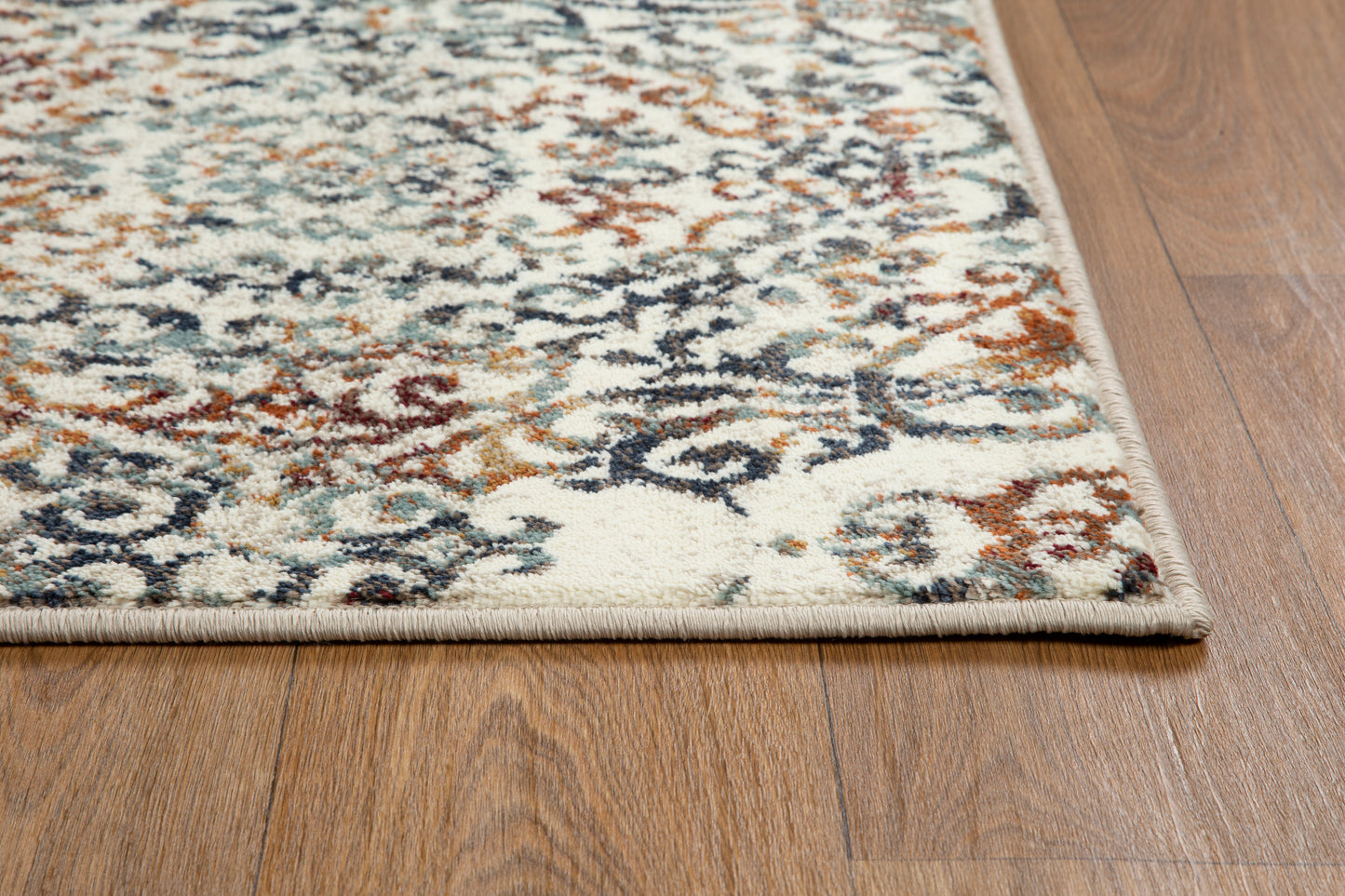 Heritage 9371 Ivory Timeless Machine Woven Performance Area Rug - KAS
