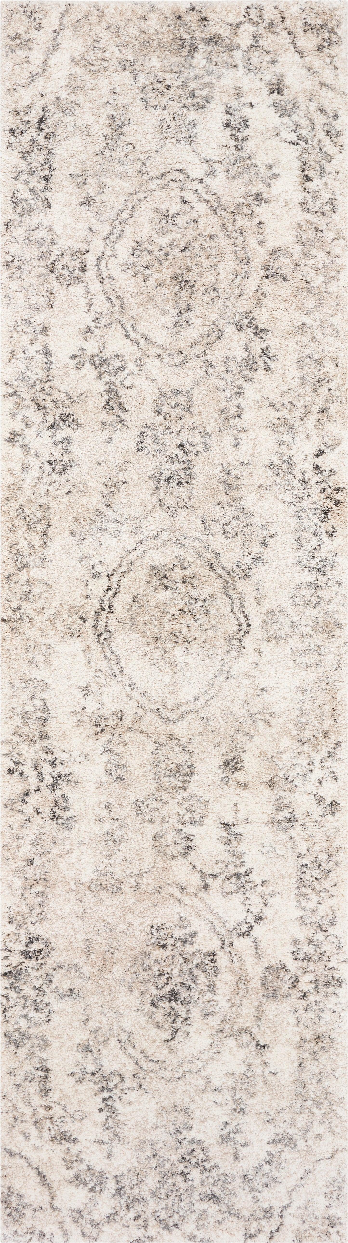 Hue 4703 Grey Timeless Machine Woven Performance Area Rug - KAS