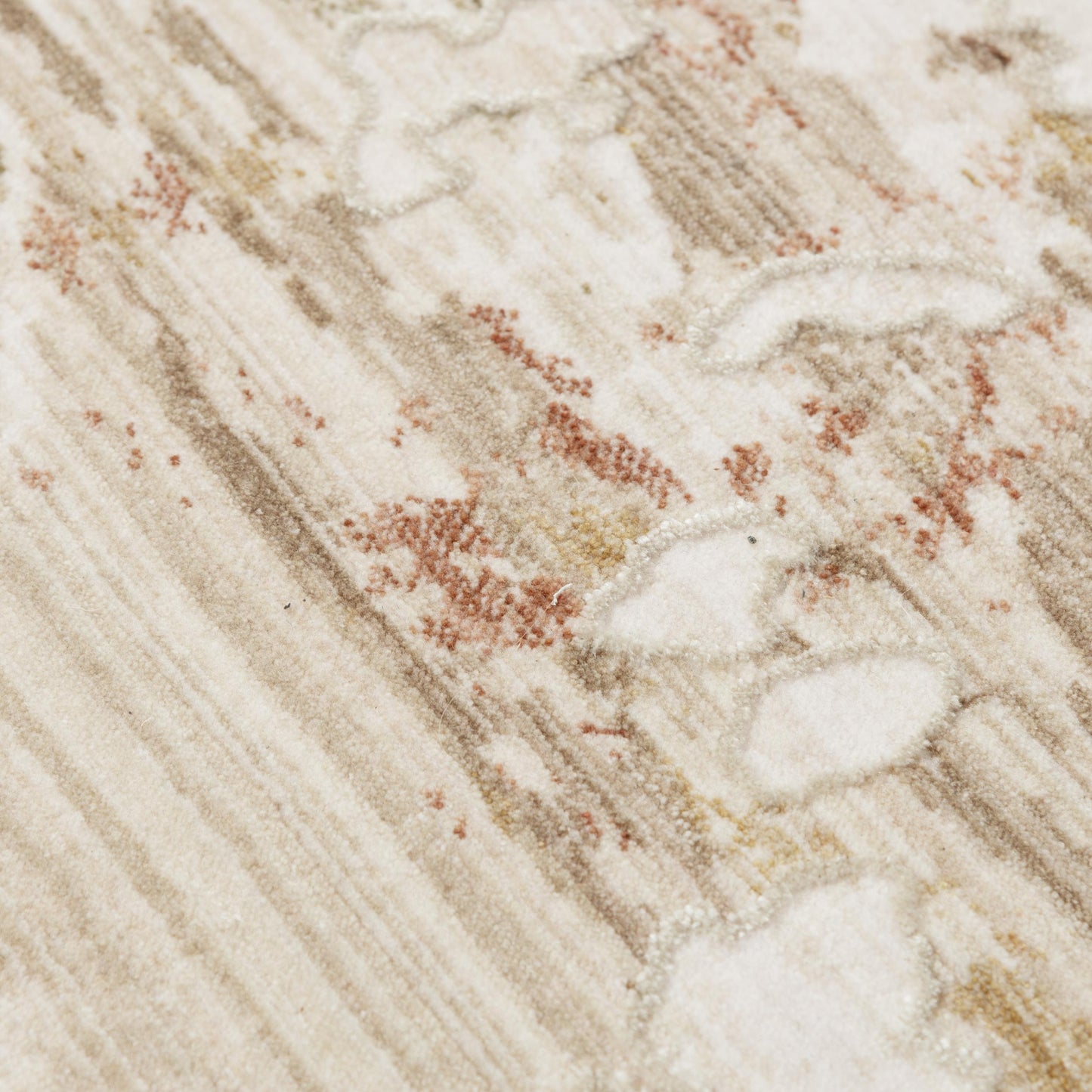 Iconic ICO759 Brown-Green Machine-Made Rug - Rizzy