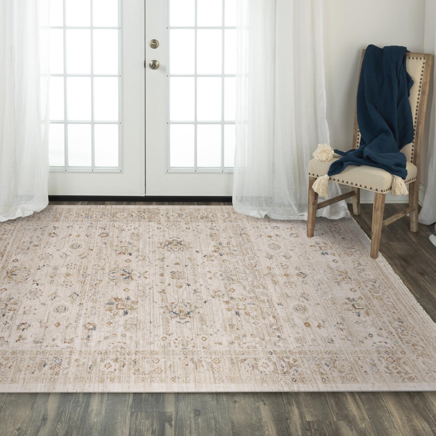 Iconic ICO760 Beige Machine-Made Rug - Rizzy