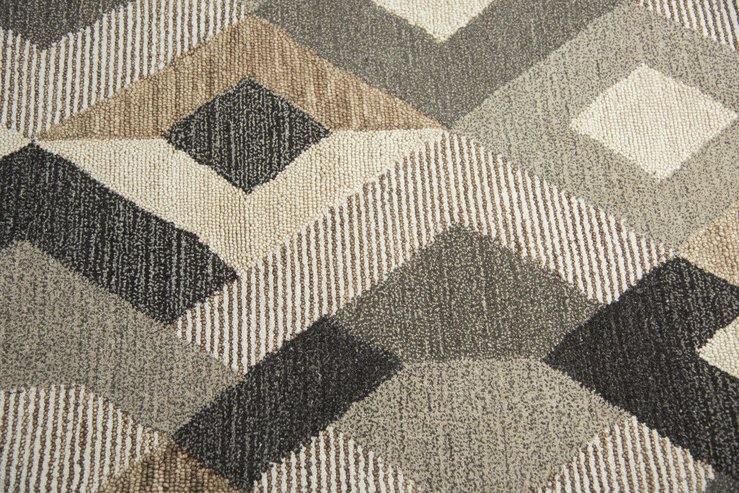 Idyllic ID926A Natural/Brown Hand-Tufted Rug - Rizzy