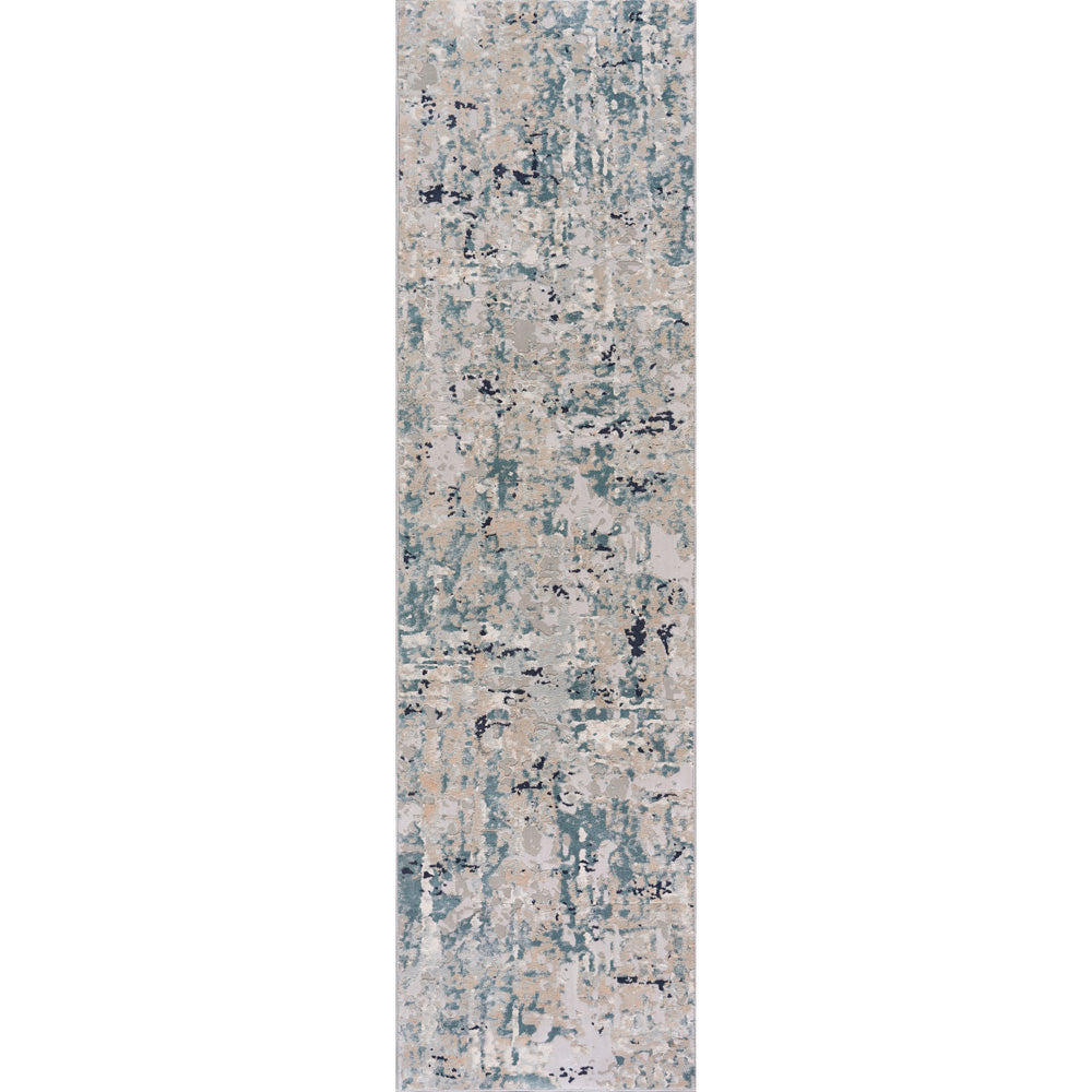 IMAGI-81513 Modern/Contemporary Machine Made Gray/Blue/Taupe/Cream Polyester Indoor Area Rugs - LR Home