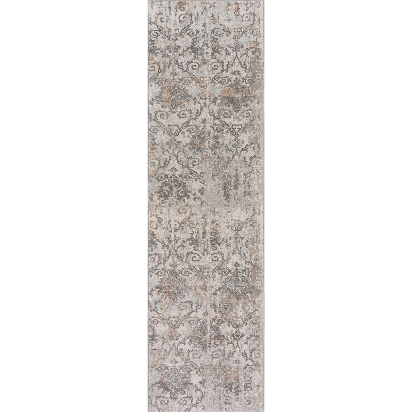 IMAGI-81512 Modern/Contemporary Machine Made Cream/Taupe/Gray Polyester Indoor Area Rugs - LR Home