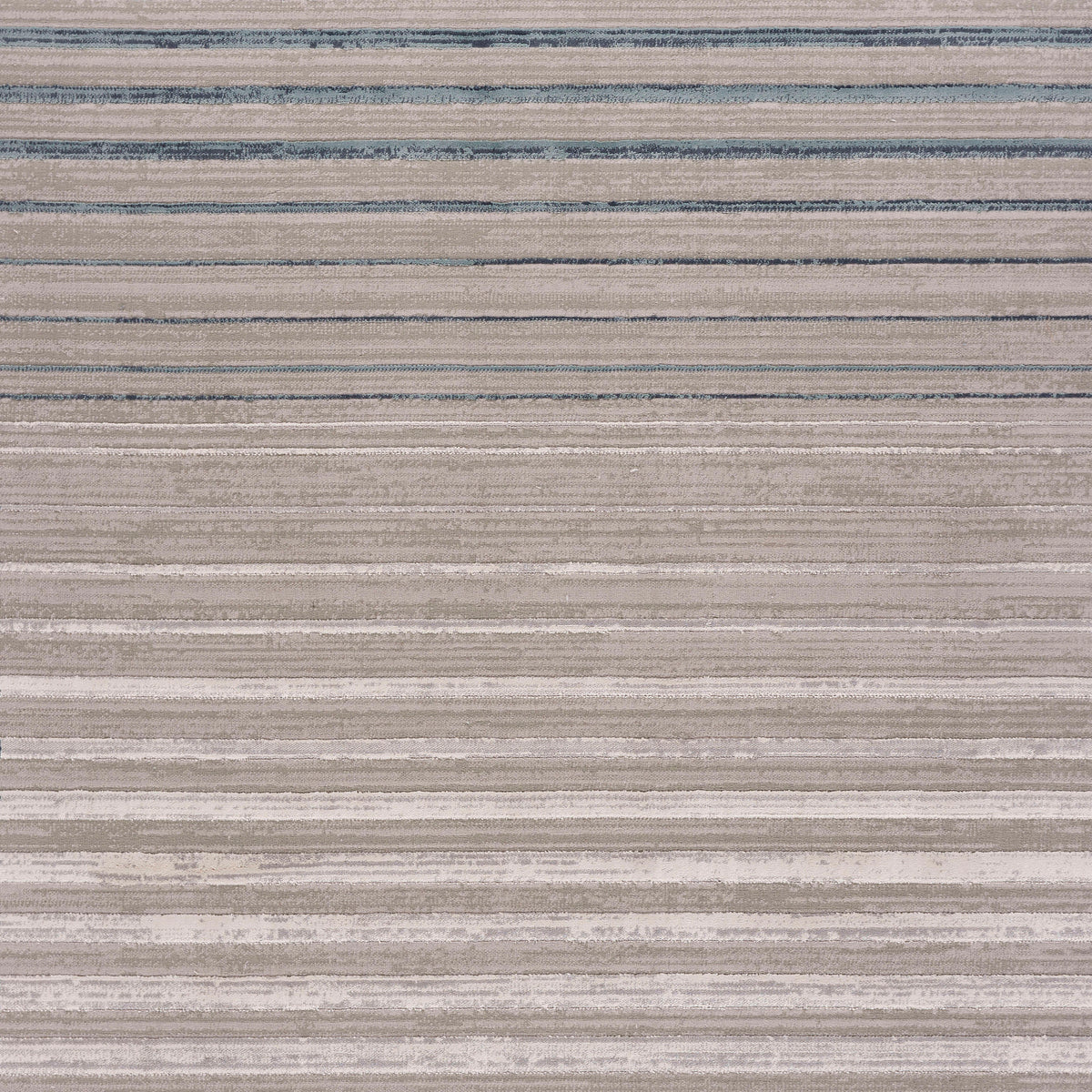 Neutral Inversed Ocean Striped Contemporary Accent Rug - lifestyle view