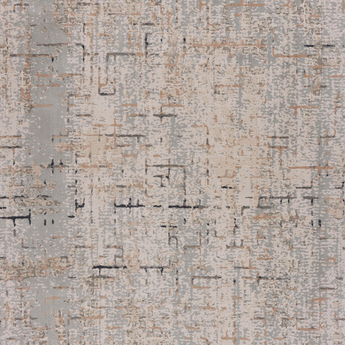 Neutral Transitional Geometric Contemporary Accent Rug - lifestyle view