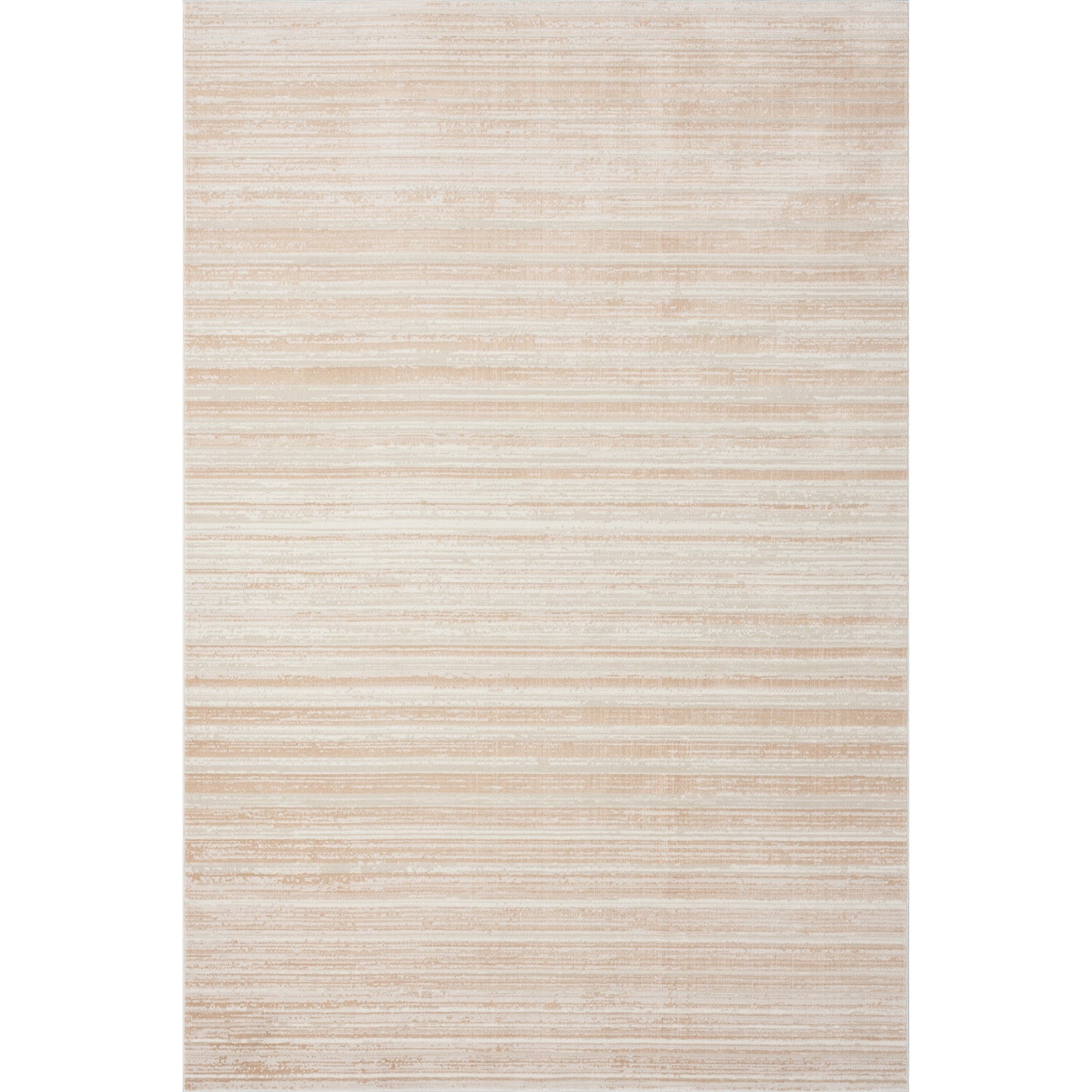 Imagine-81520 Transitional Power-Loomed Cream/Beige Cotton Indoor Area Rug - LR Home