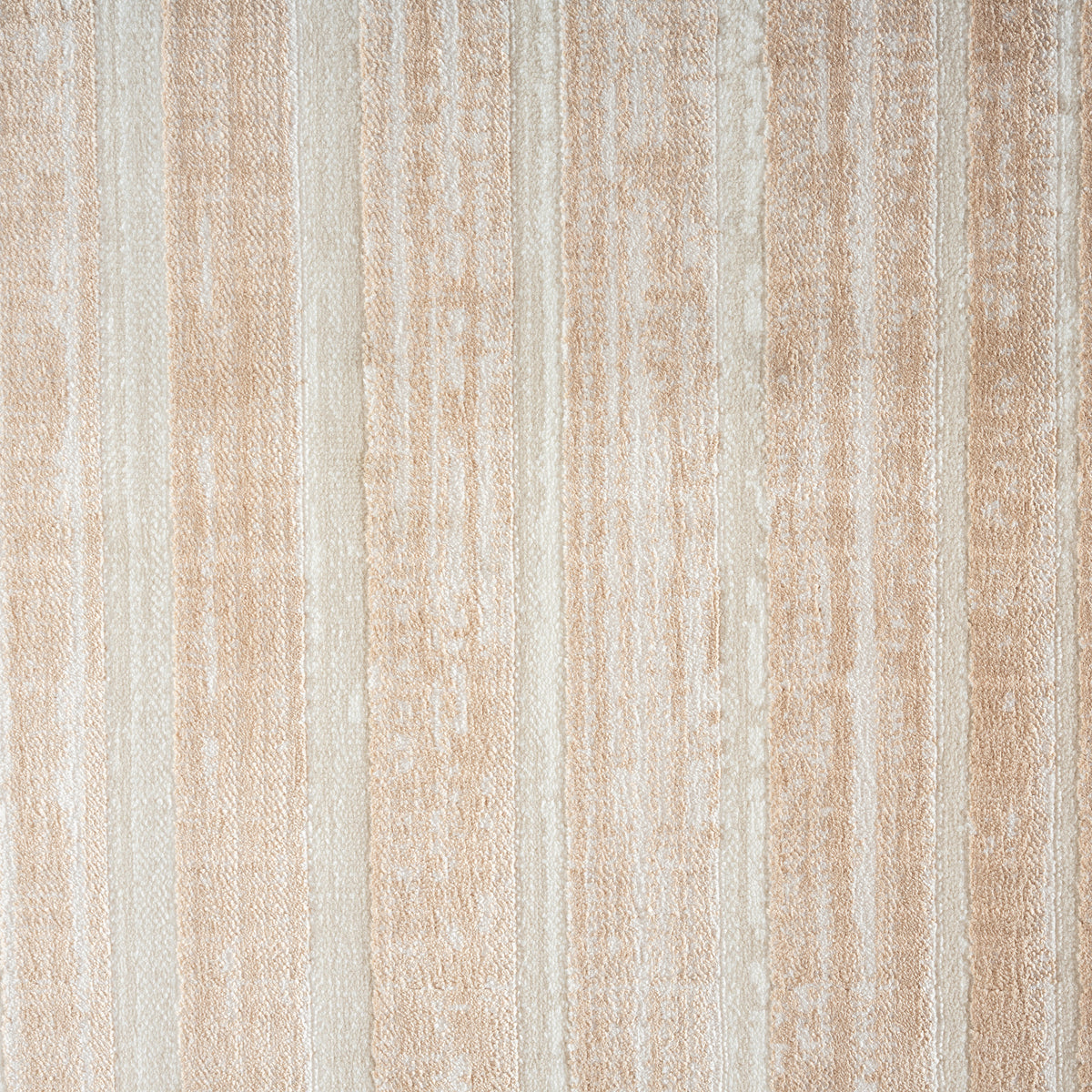 Neutral Distressed Striped Sandy Shores Contemporary Runner Rug - lifestyle view