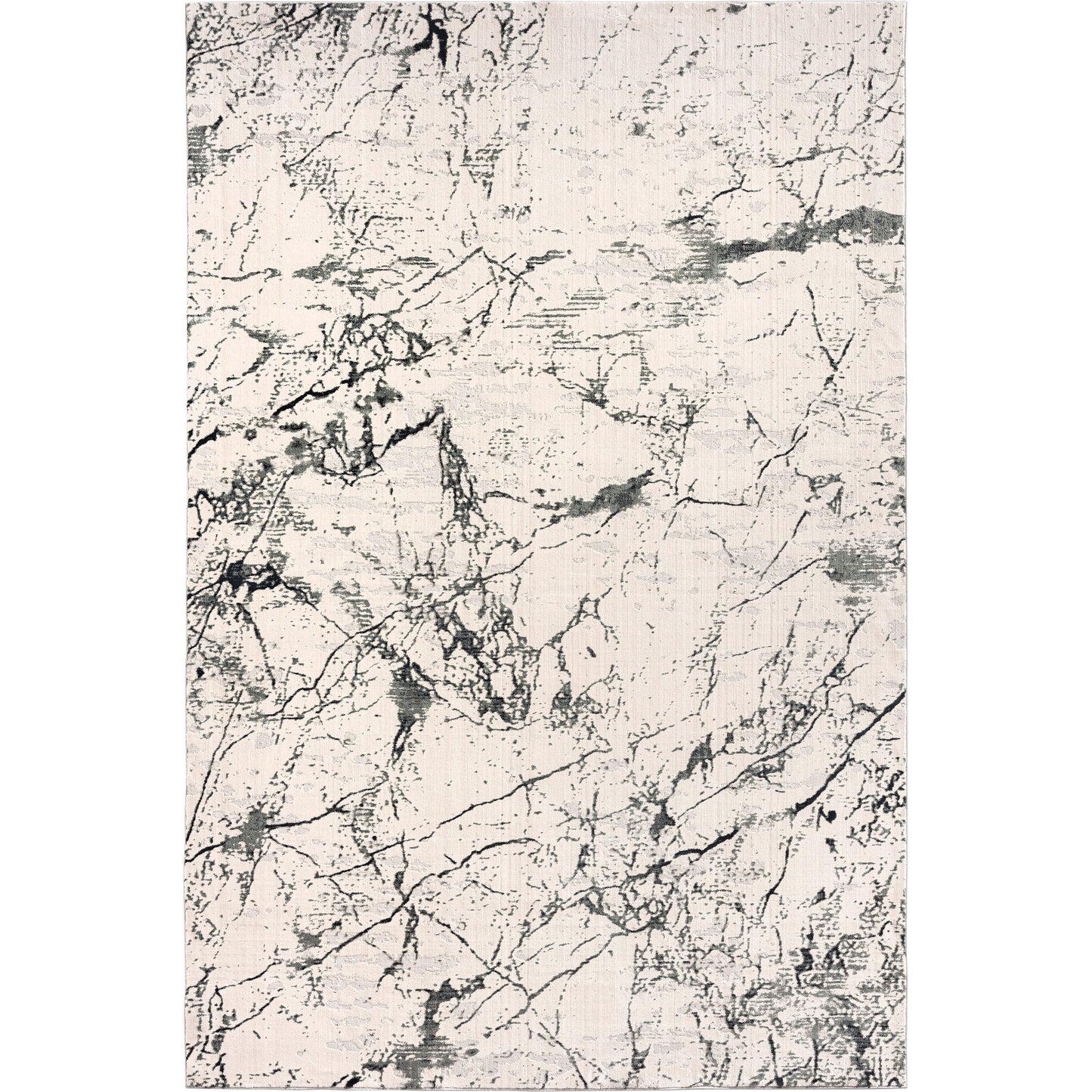 IMAGI-81522 Modern/Contemporary Machine Made Ivory Polyester Indoor Area Rugs - LR Home