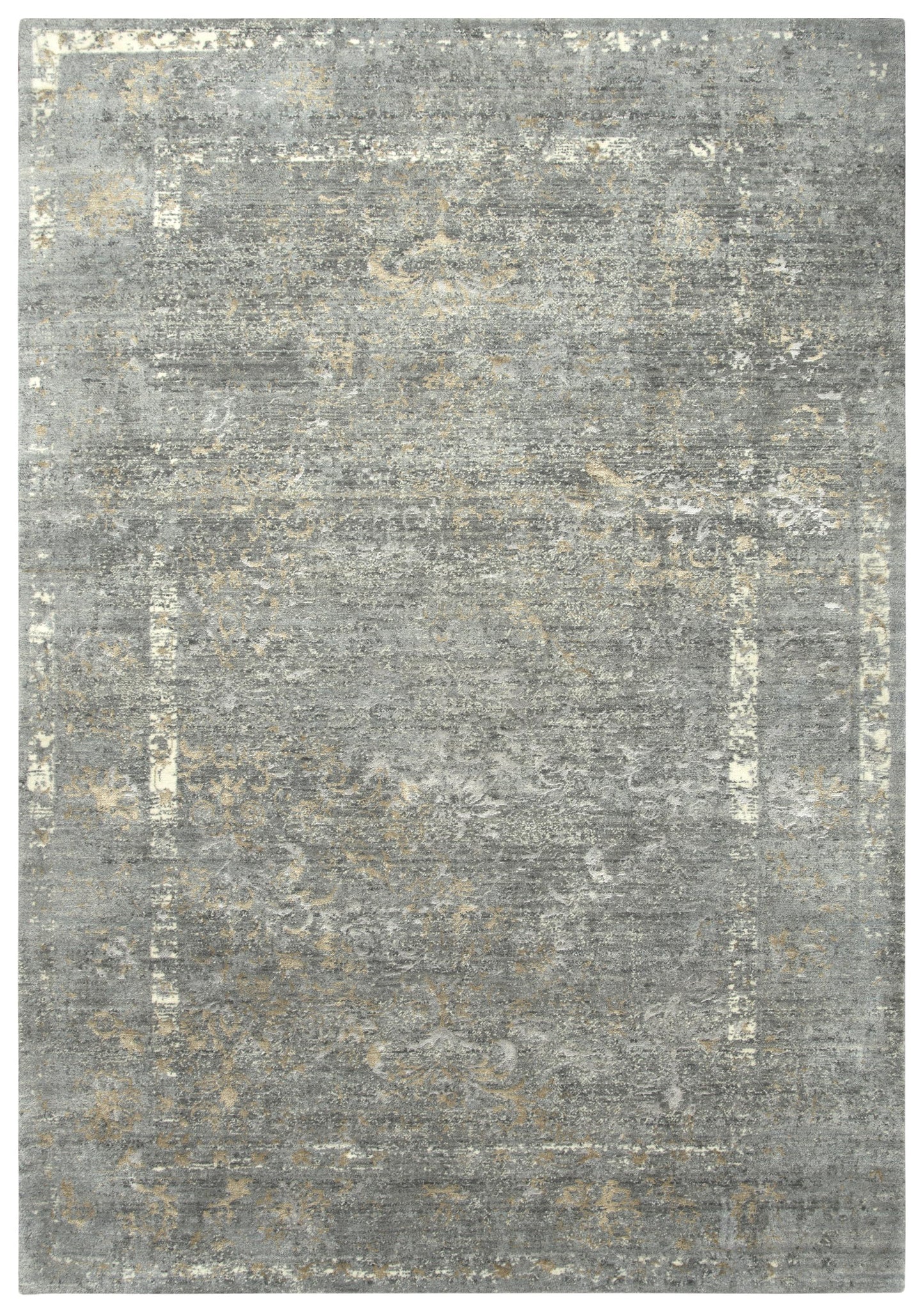 Impressions IMP101 Gray Hybrid Rug - Rizzy