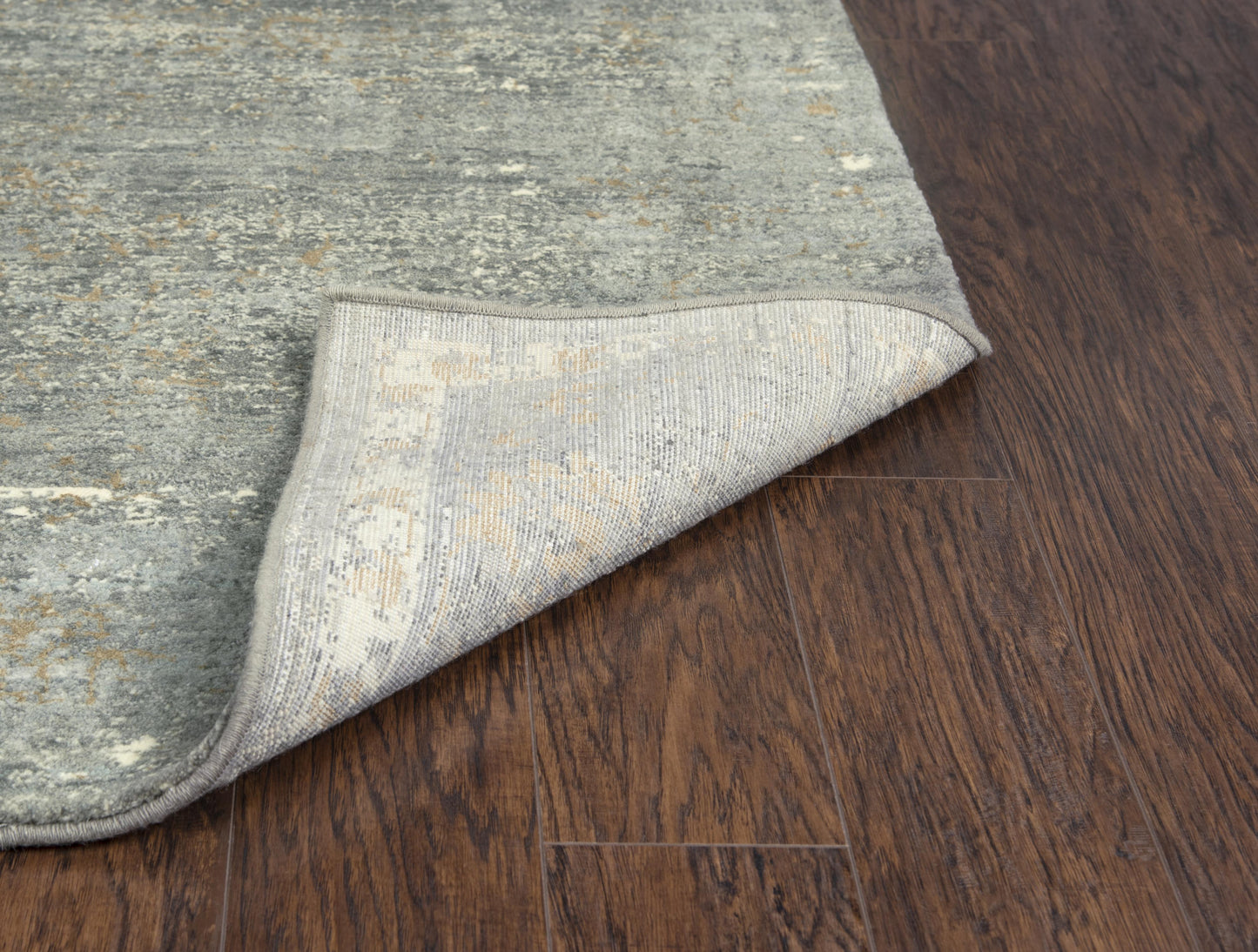 Impressions IMP101 Gray Hybrid Rug - Rizzy