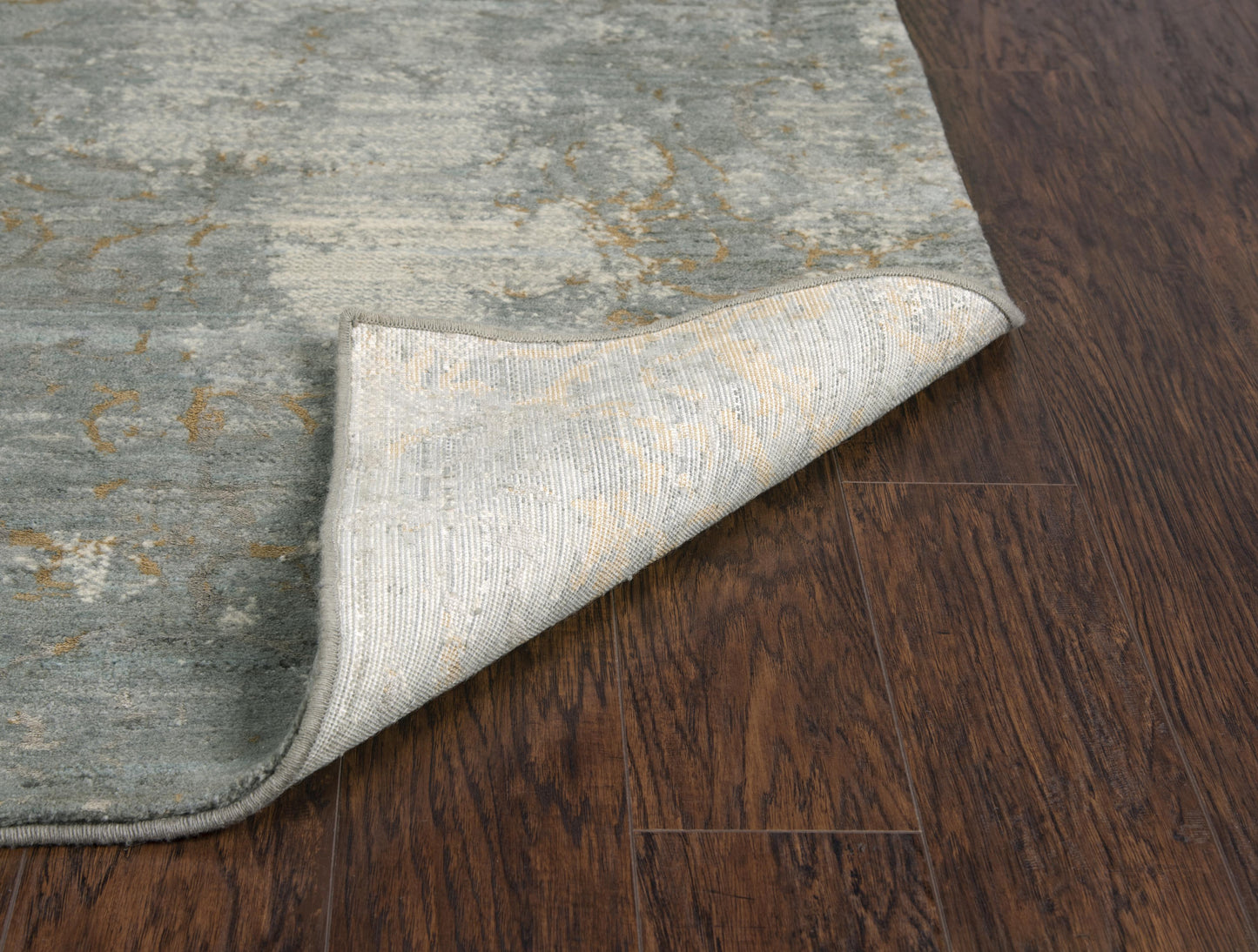 Impressions IMP106 Gray Hybrid Rug - Rizzy