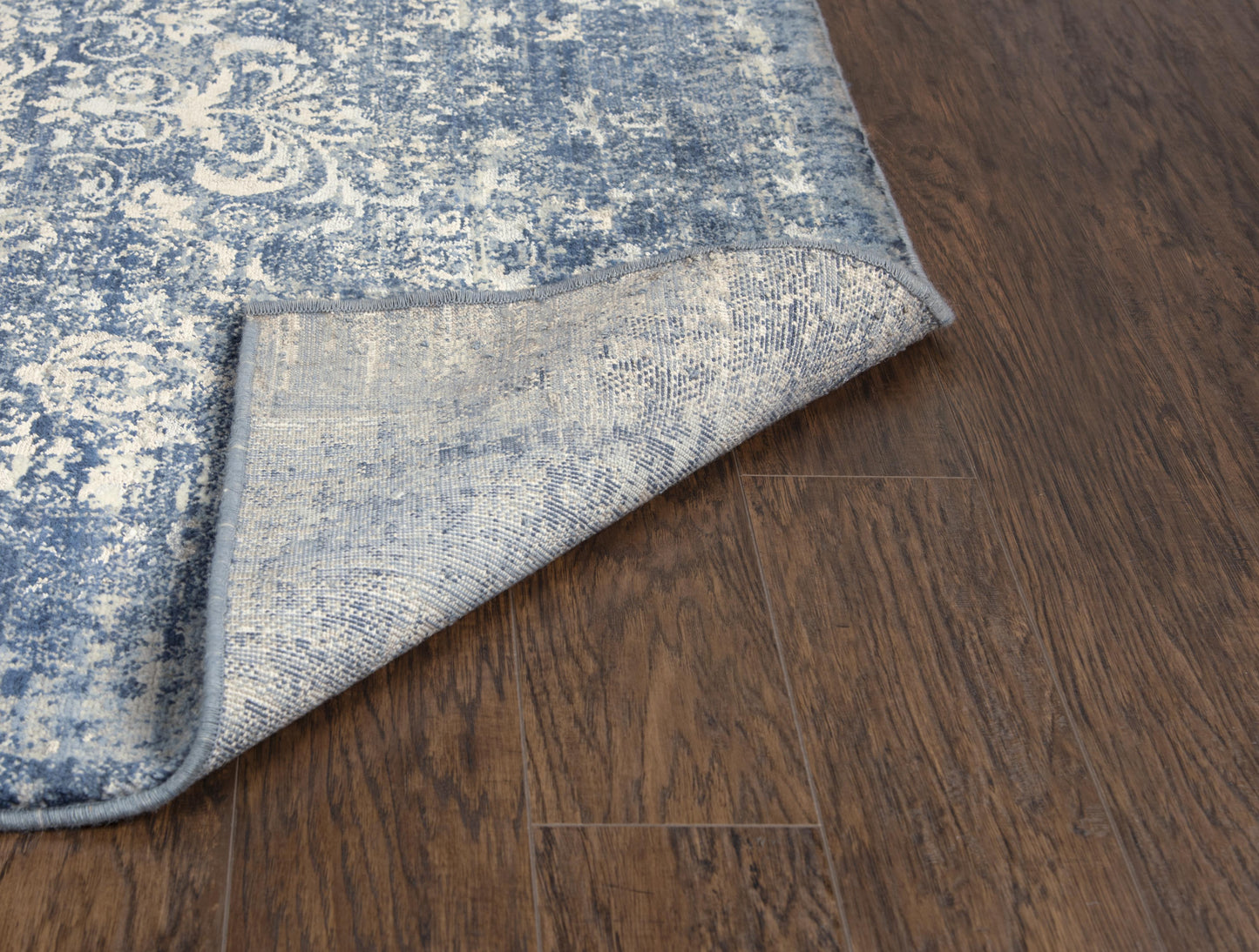 Impressions IMP108 Blue Hybrid Rug - Rizzy