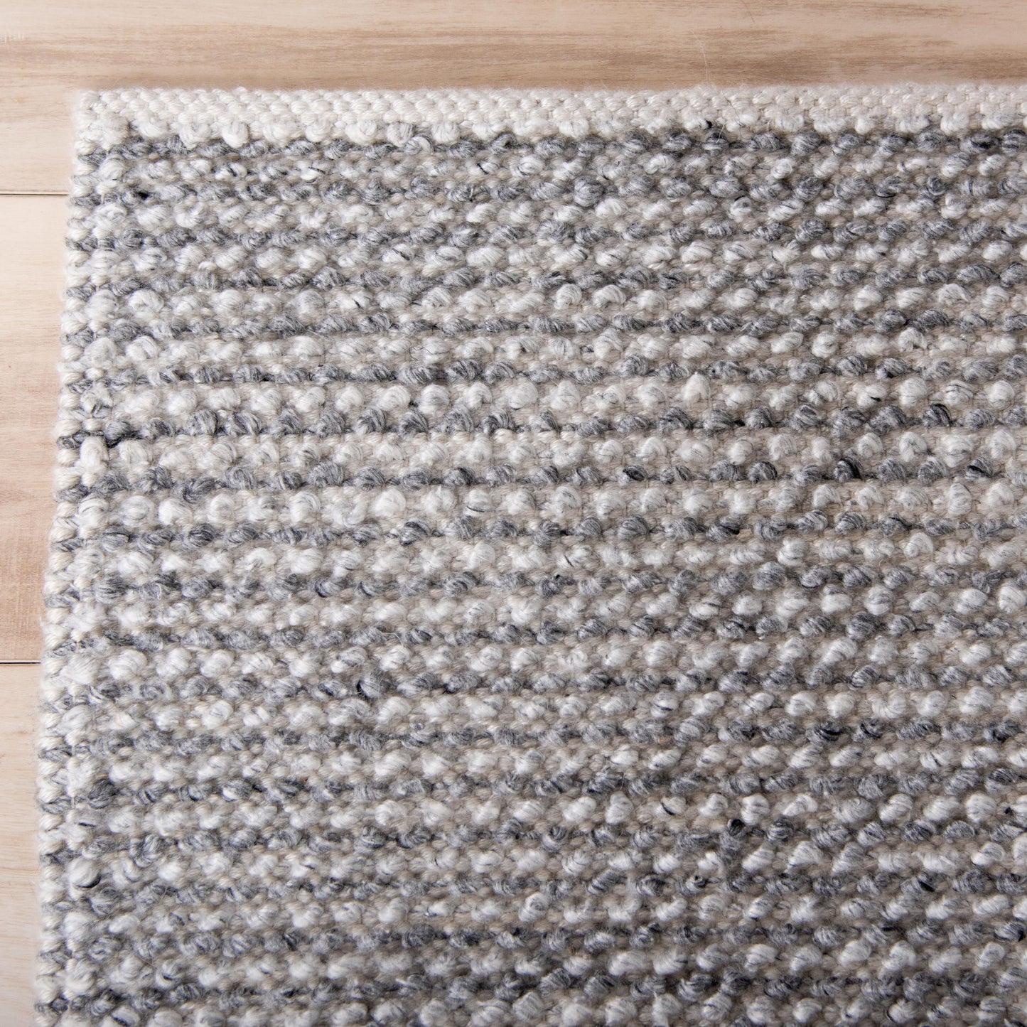 Infinity INF679 Gray Hand Woven Rug - Rizzy
