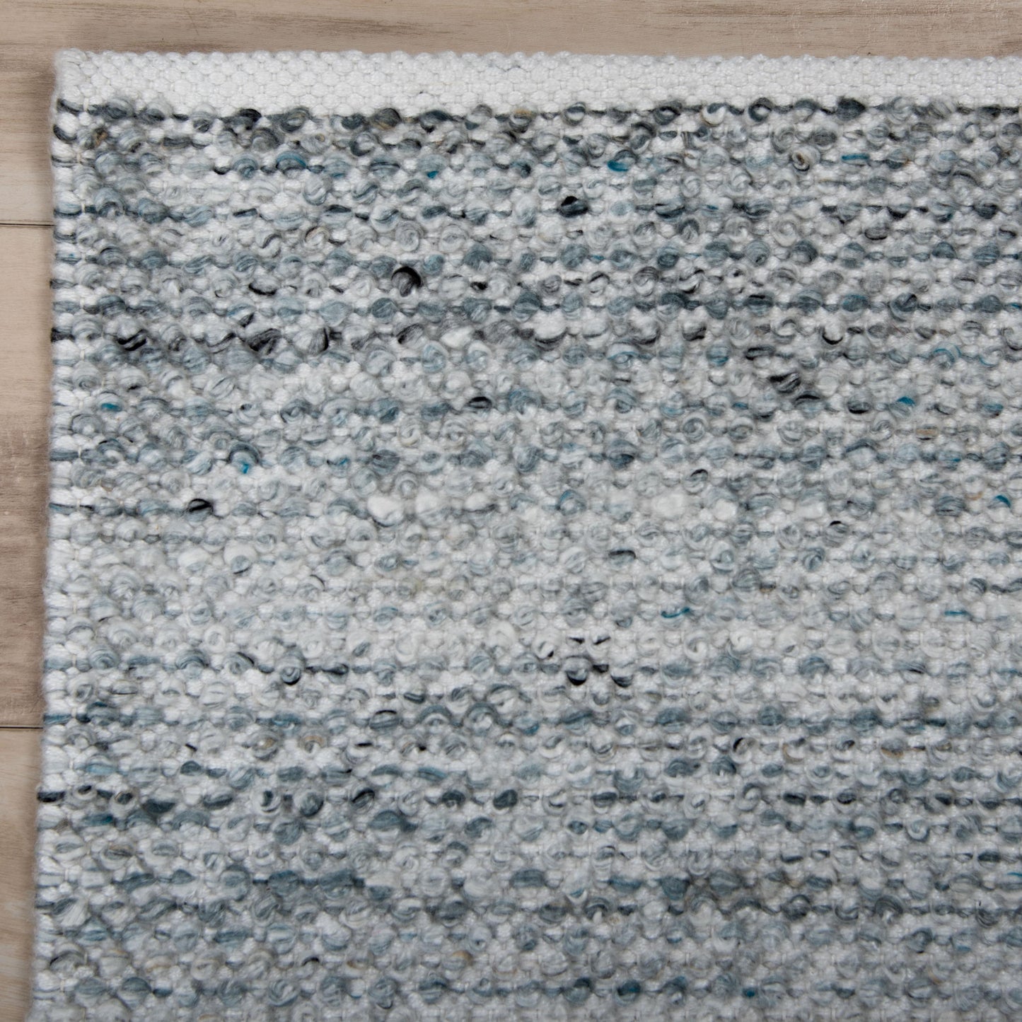Infinity INF682 Blue Hand Woven Rug - Rizzy