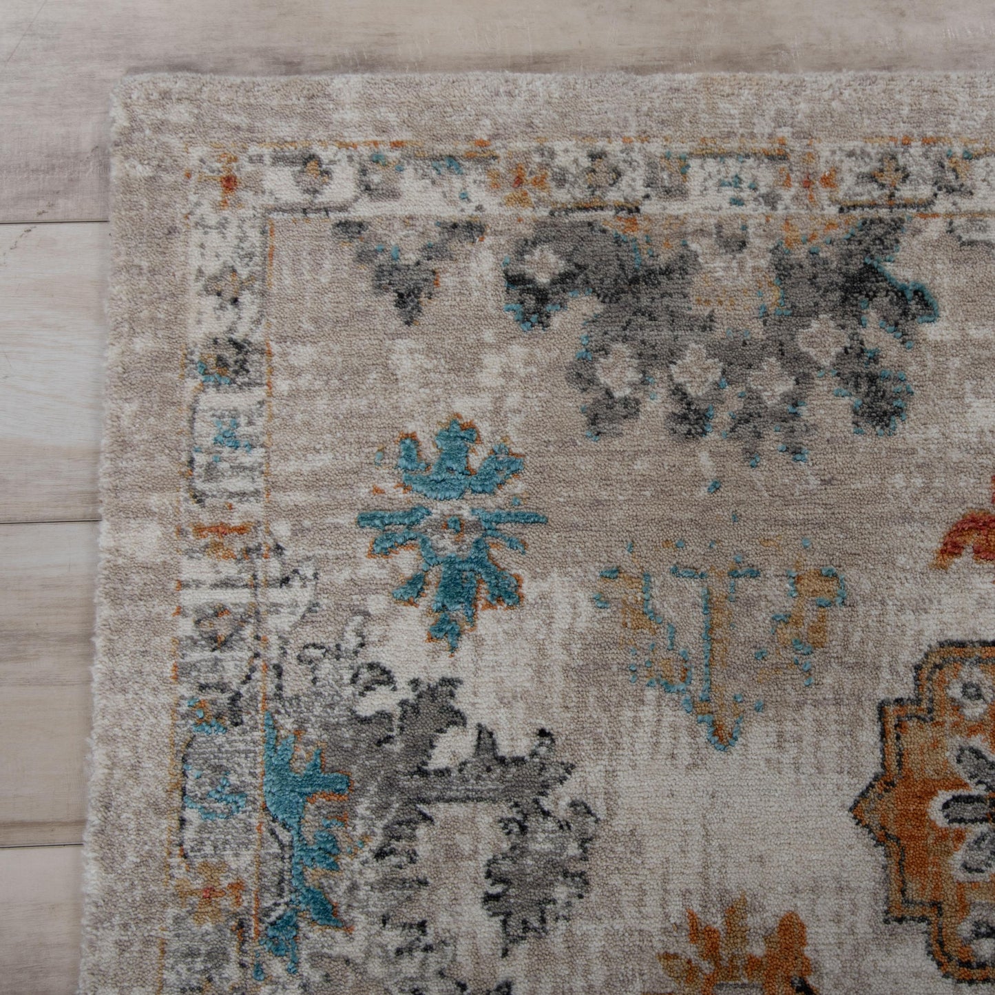 Intrigue ITG112 Beige Hybrid Rug - Rizzy